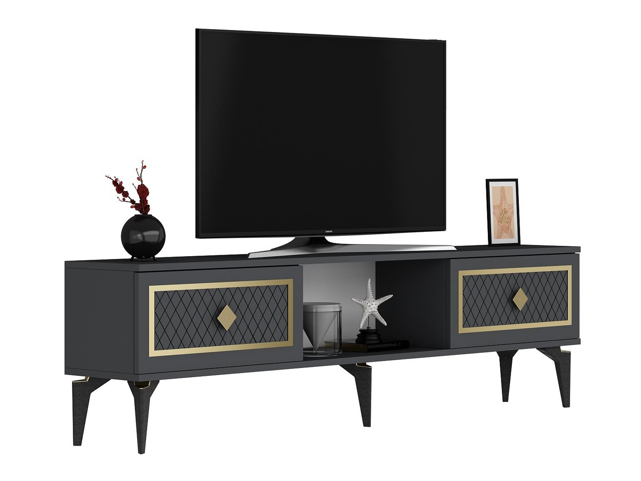 Mueble TV Asheboro 204 (Antracita)