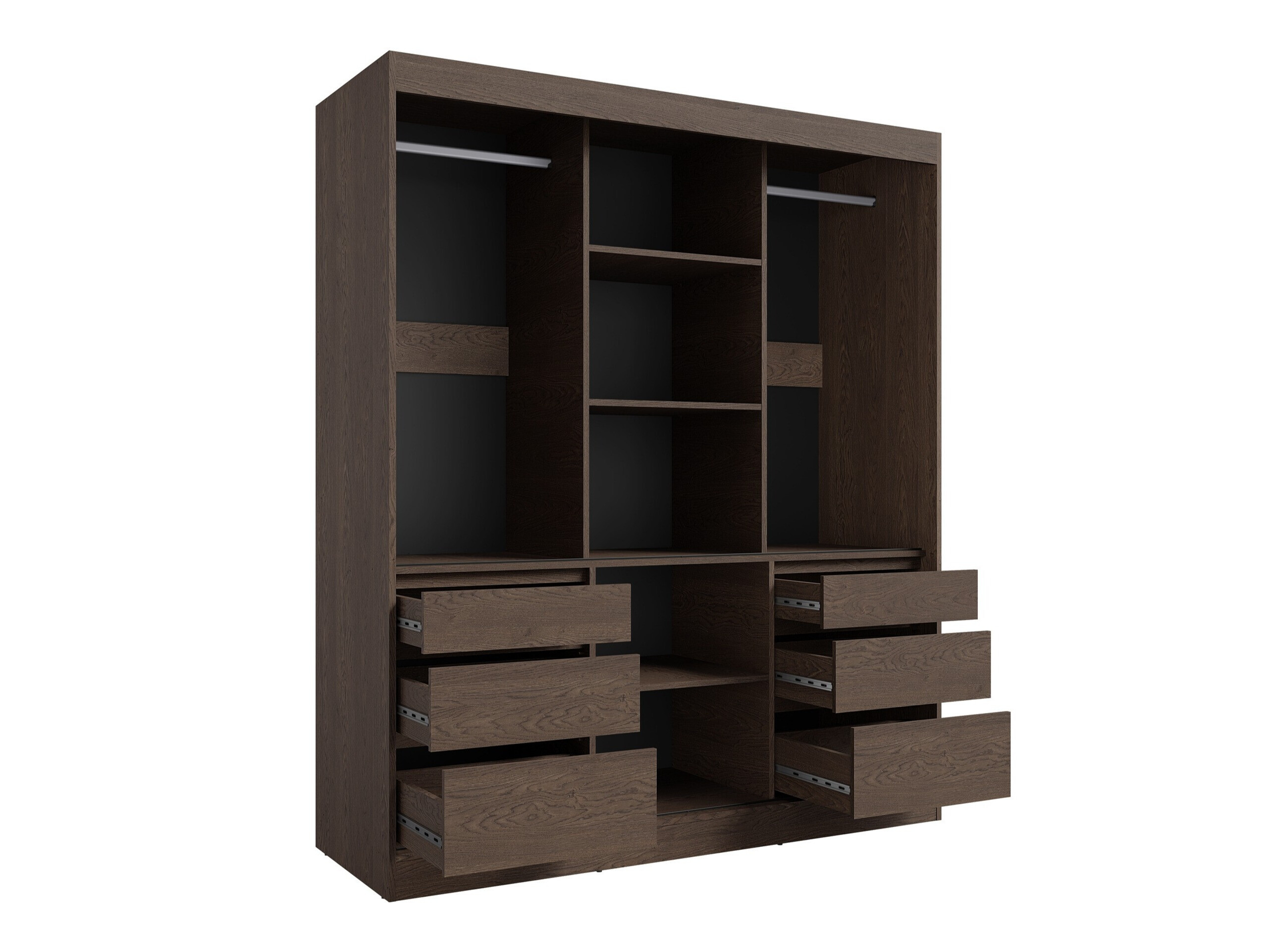 Armario Toledo 120 (Roble oscuro)