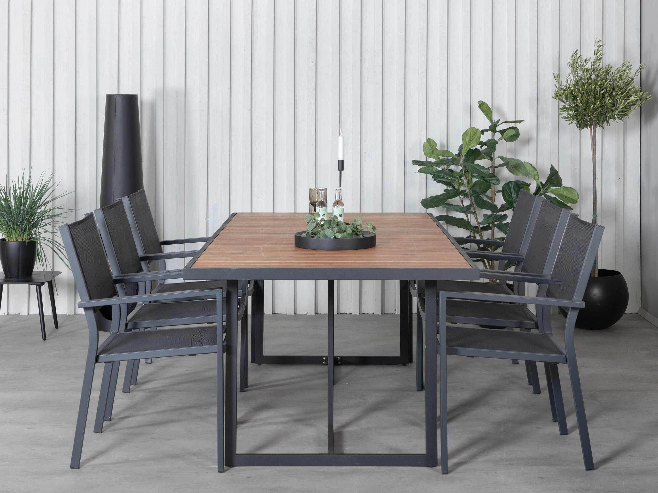 Conjunto de mesa y sillas Dallas 5324