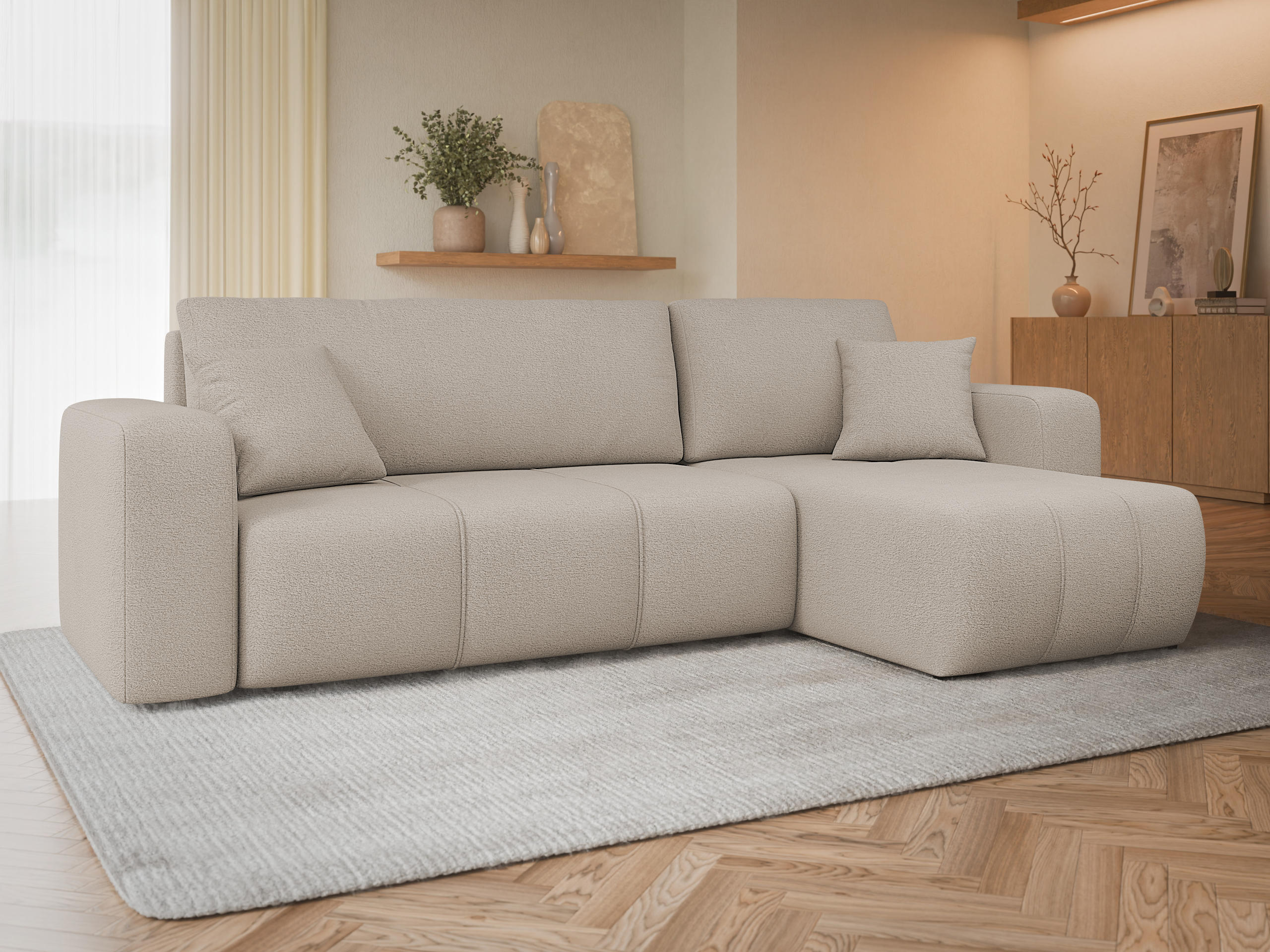 Sofá rinconero Comfivo Laurus (Velo 623)