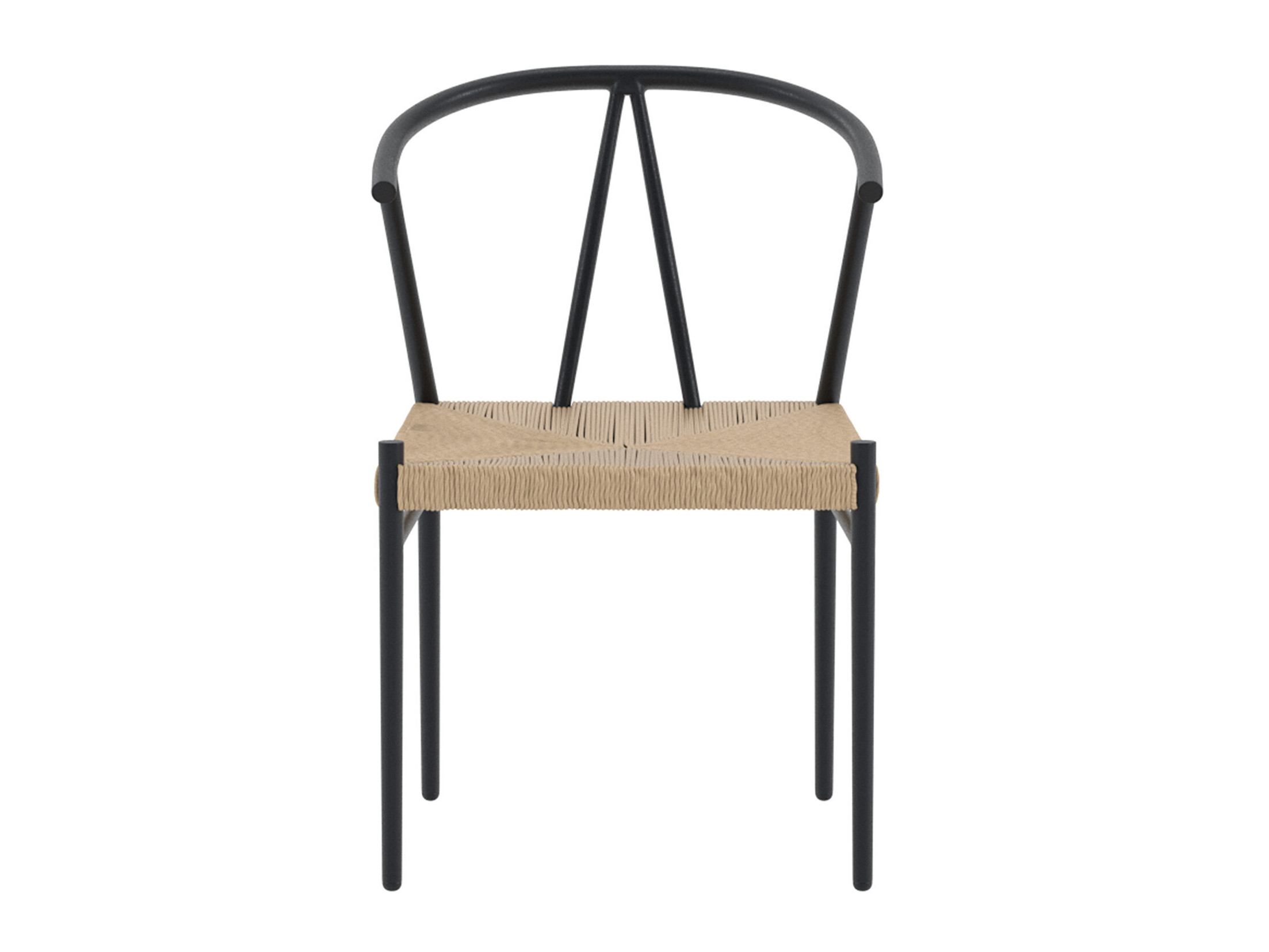 Conjunto de mesa y sillas Dallas 5326 (Negro)