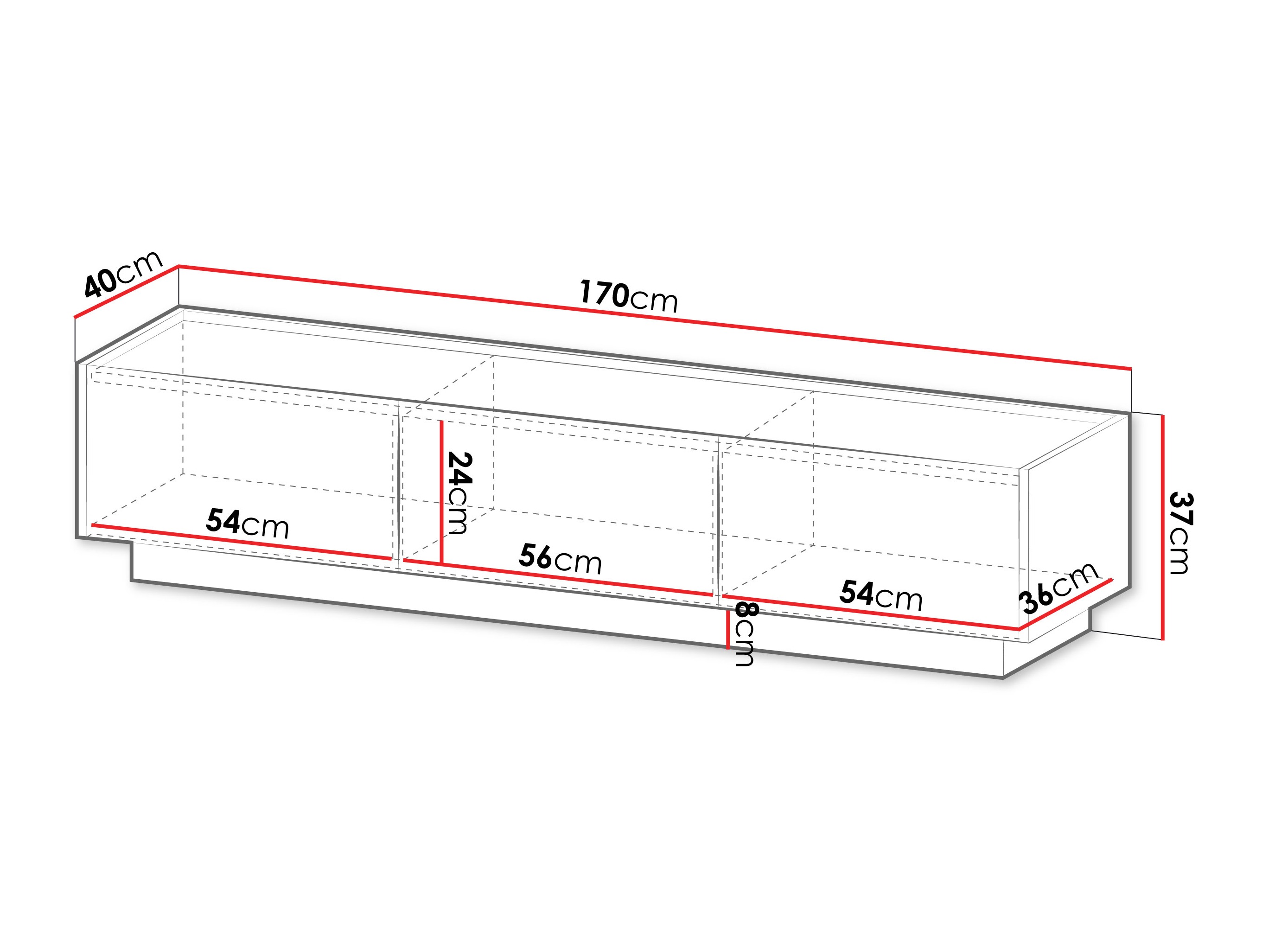 Mueble TV Comfivo Pagae