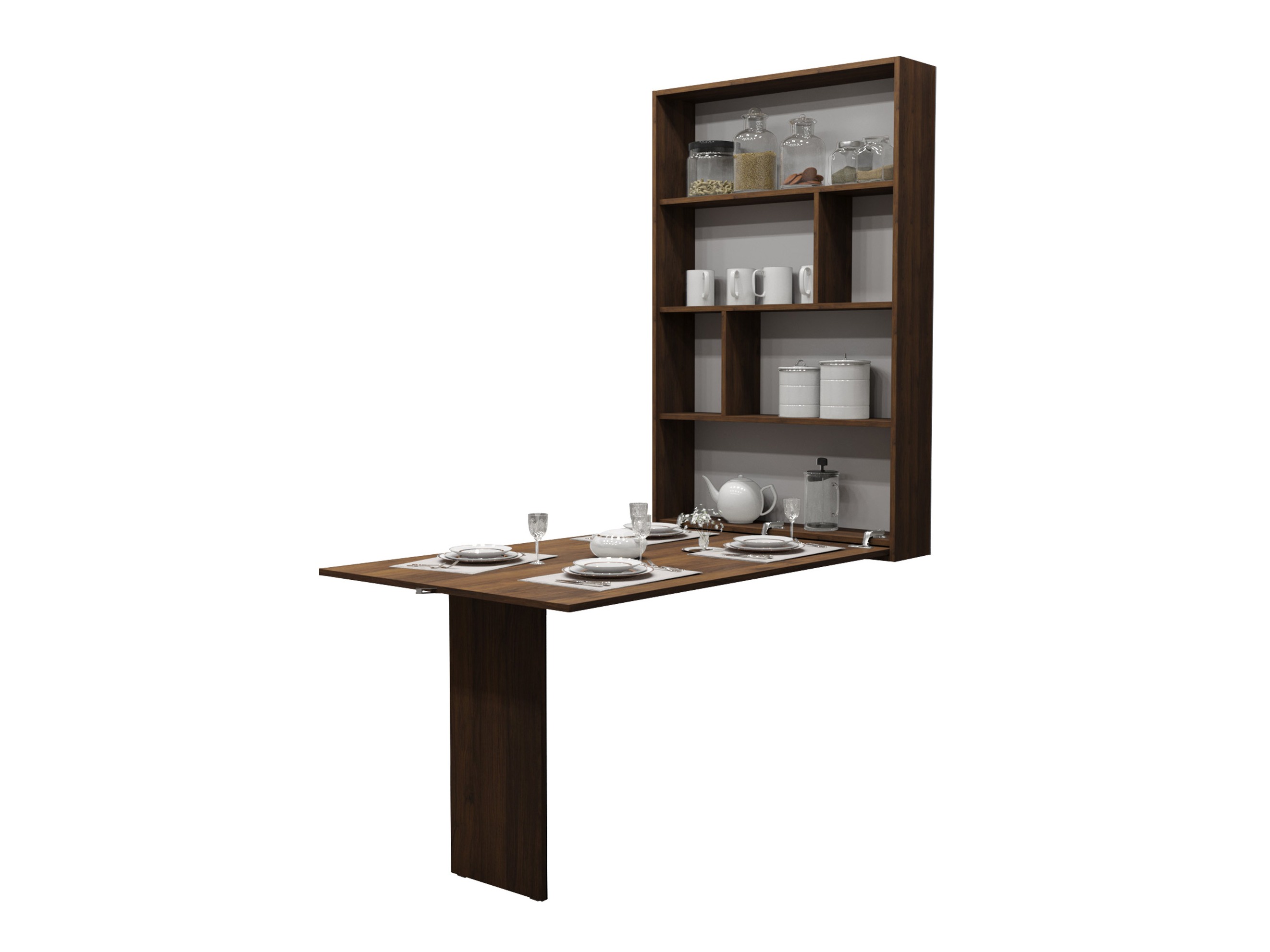 Mesa plegable Pinis III (Nogal)