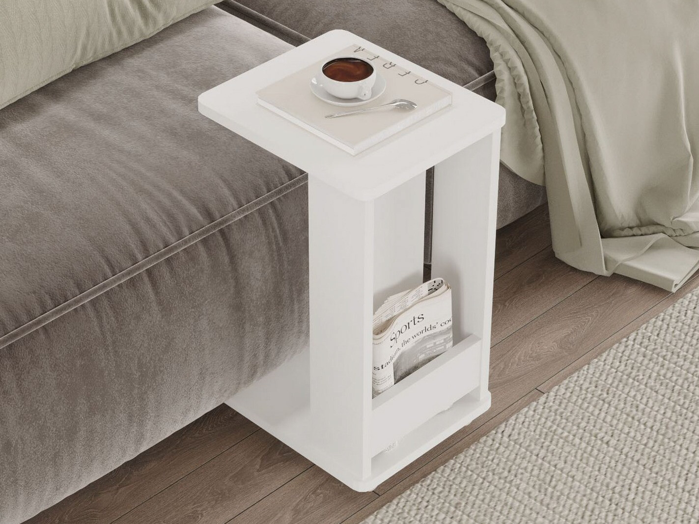 Mesa auxiliar Kailua 2787 (Blanco)