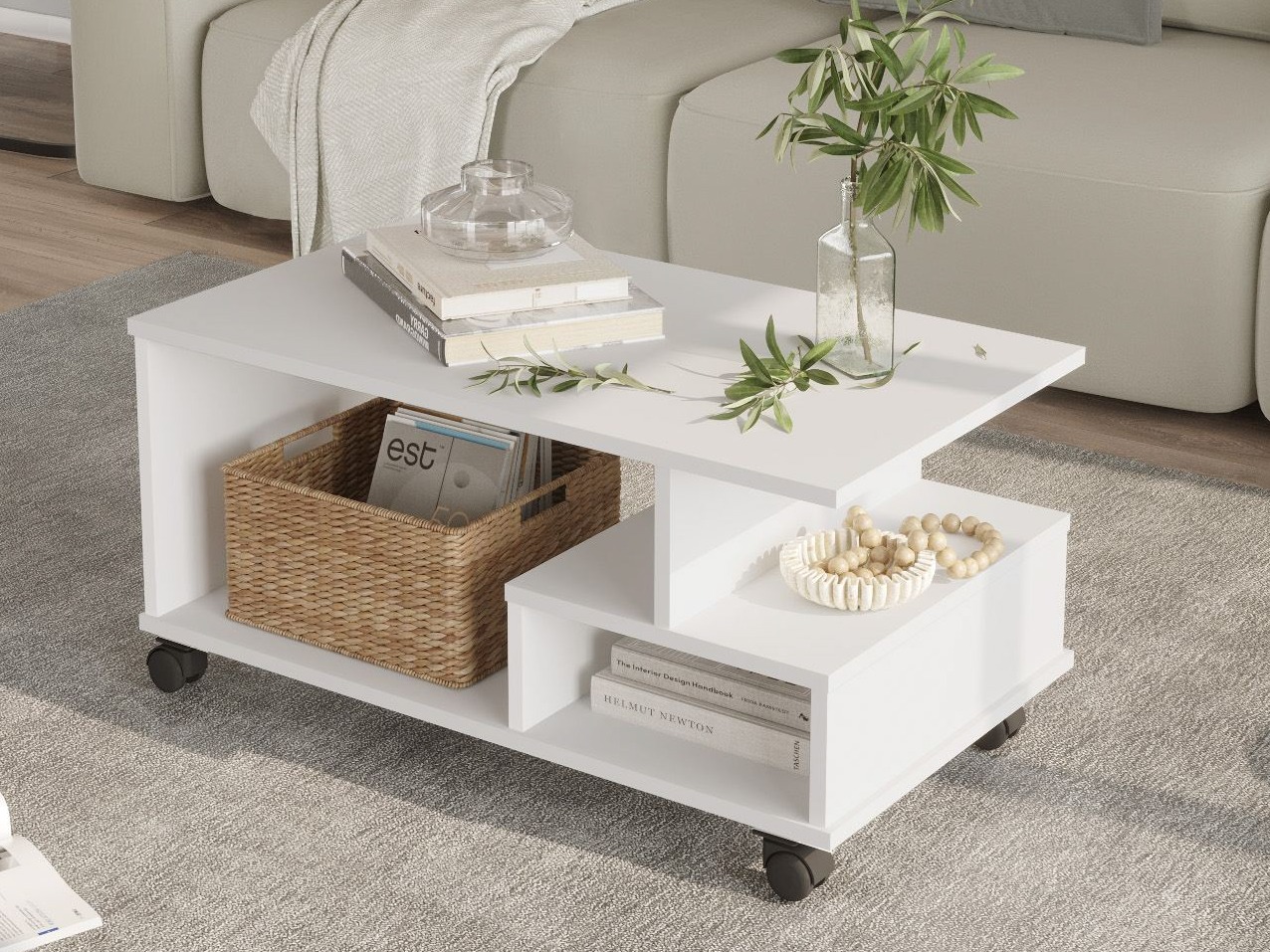 Mesa de centro Kailua 2788 (Blanco)
