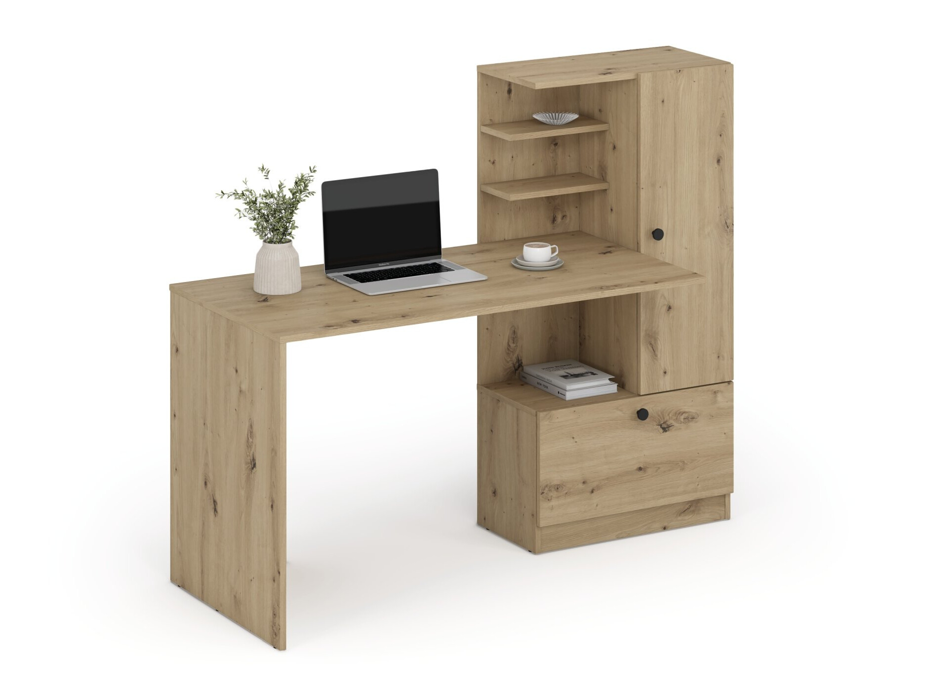Mesa de oficina Houston 2148 (Roble Artisan)