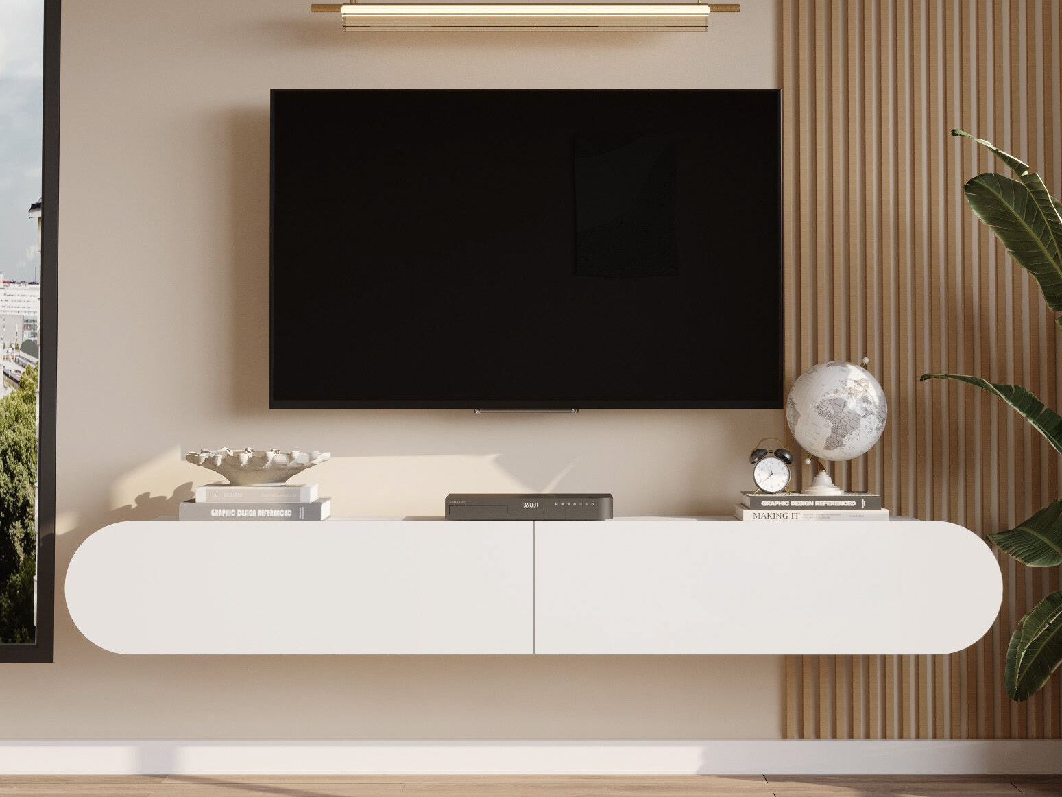 Mueble TV Kailua 2789 (Blanco)