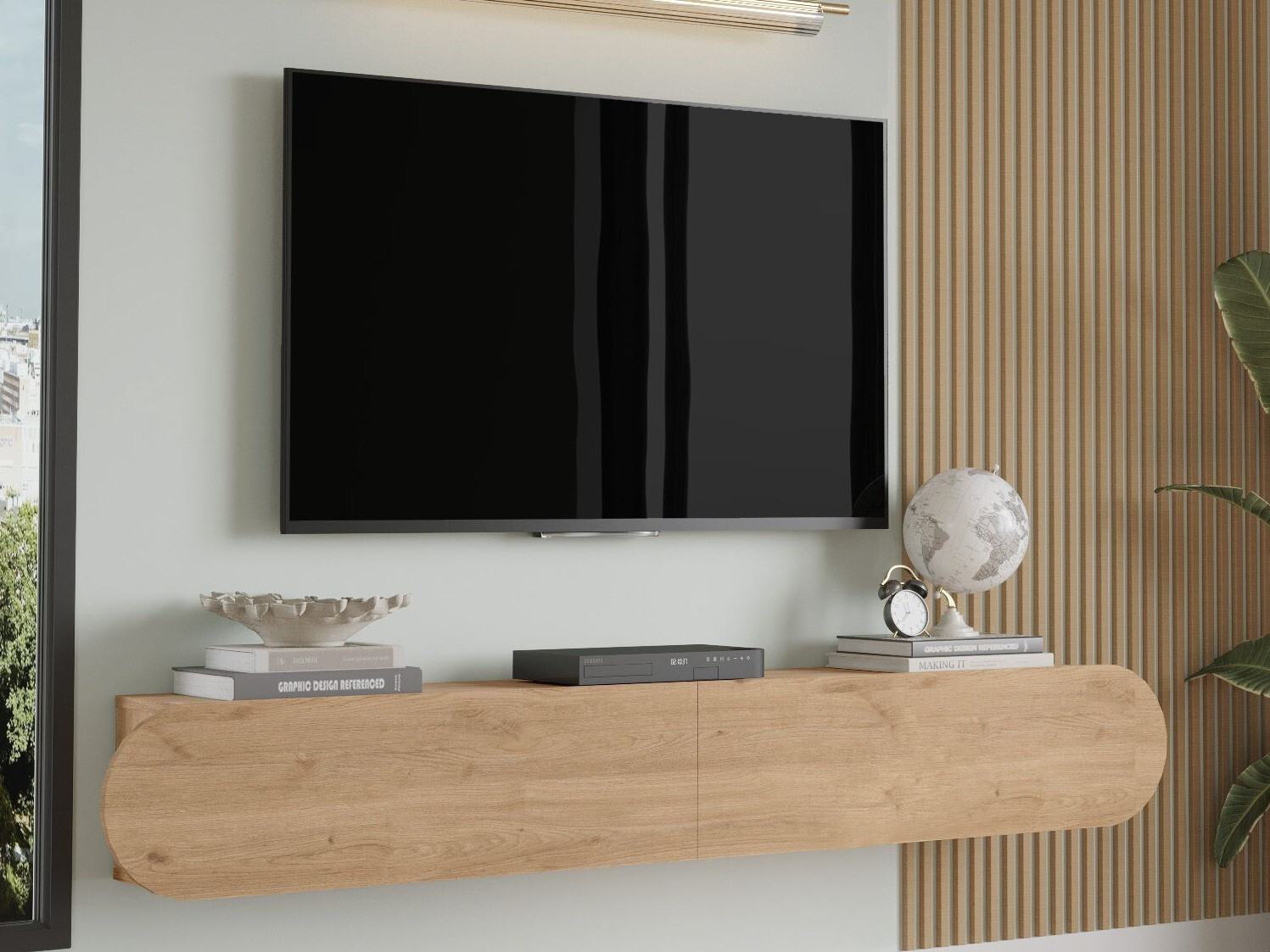 Mueble TV Kailua 2789 (Roble)