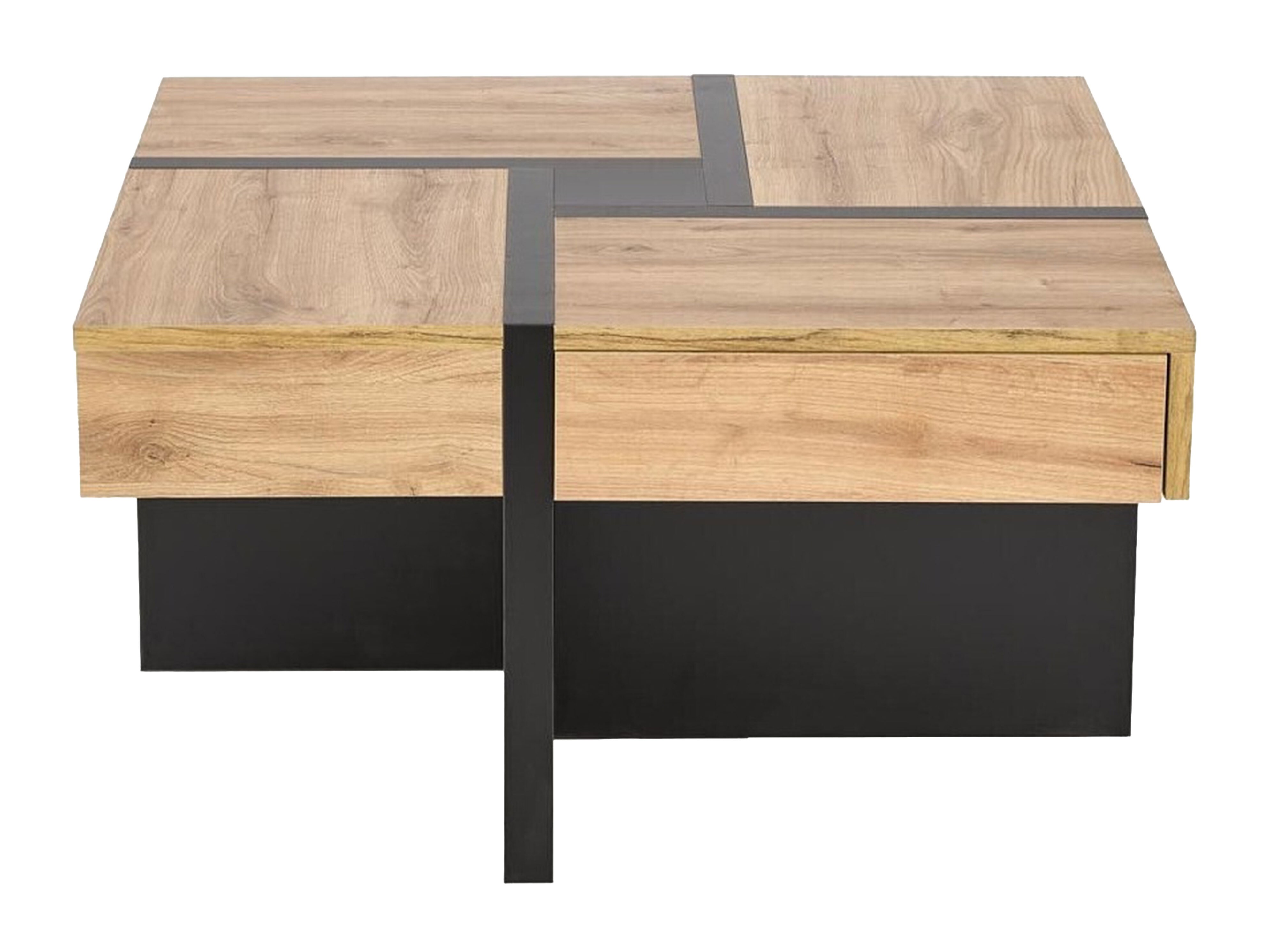 Mesa de centro Houston 1698 (Craft roble + Negro)