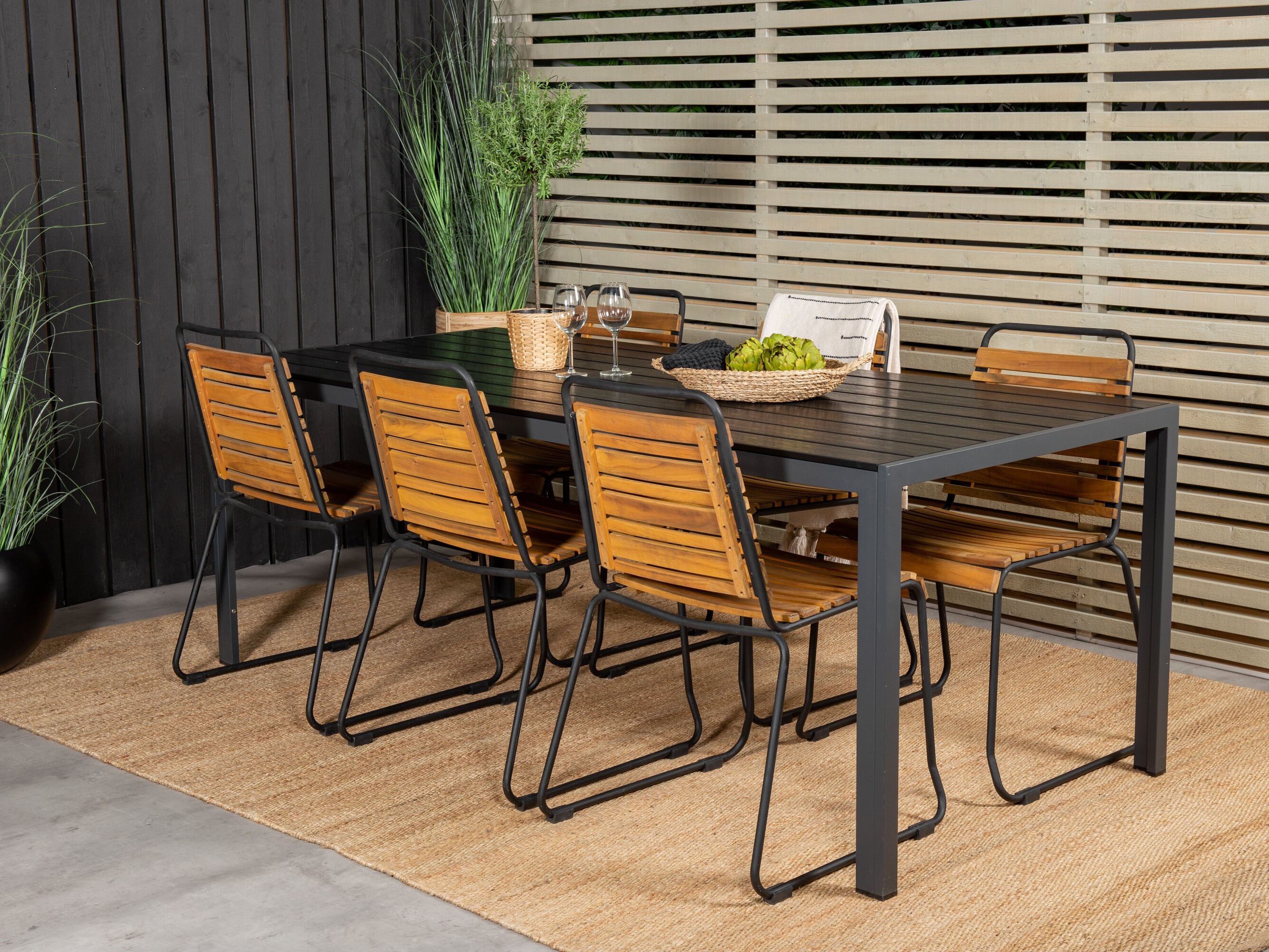 Conjunto de mesa y sillas Dallas 5334