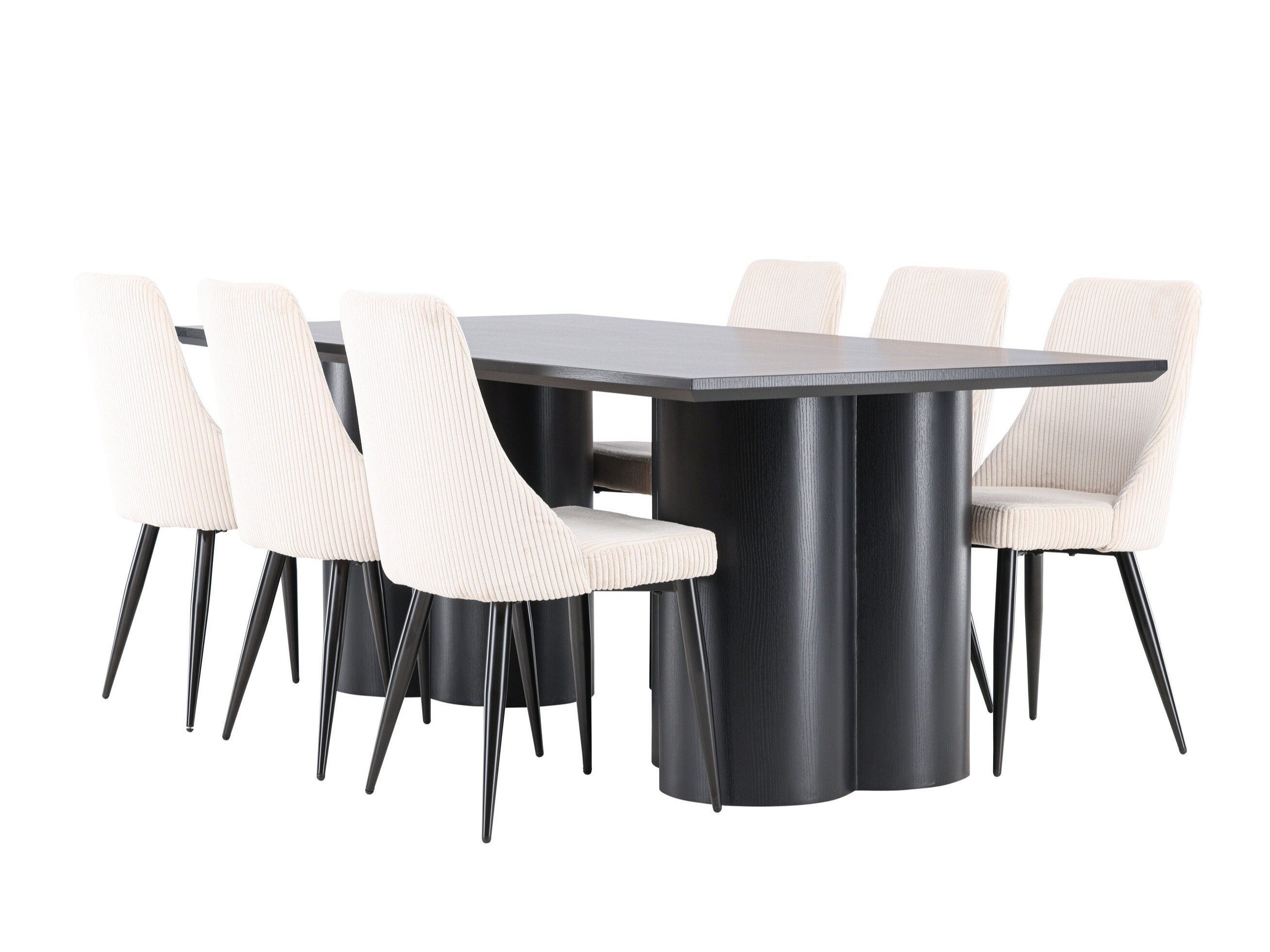 Conjunto de mesas y sillas para comedor Dallas 5179