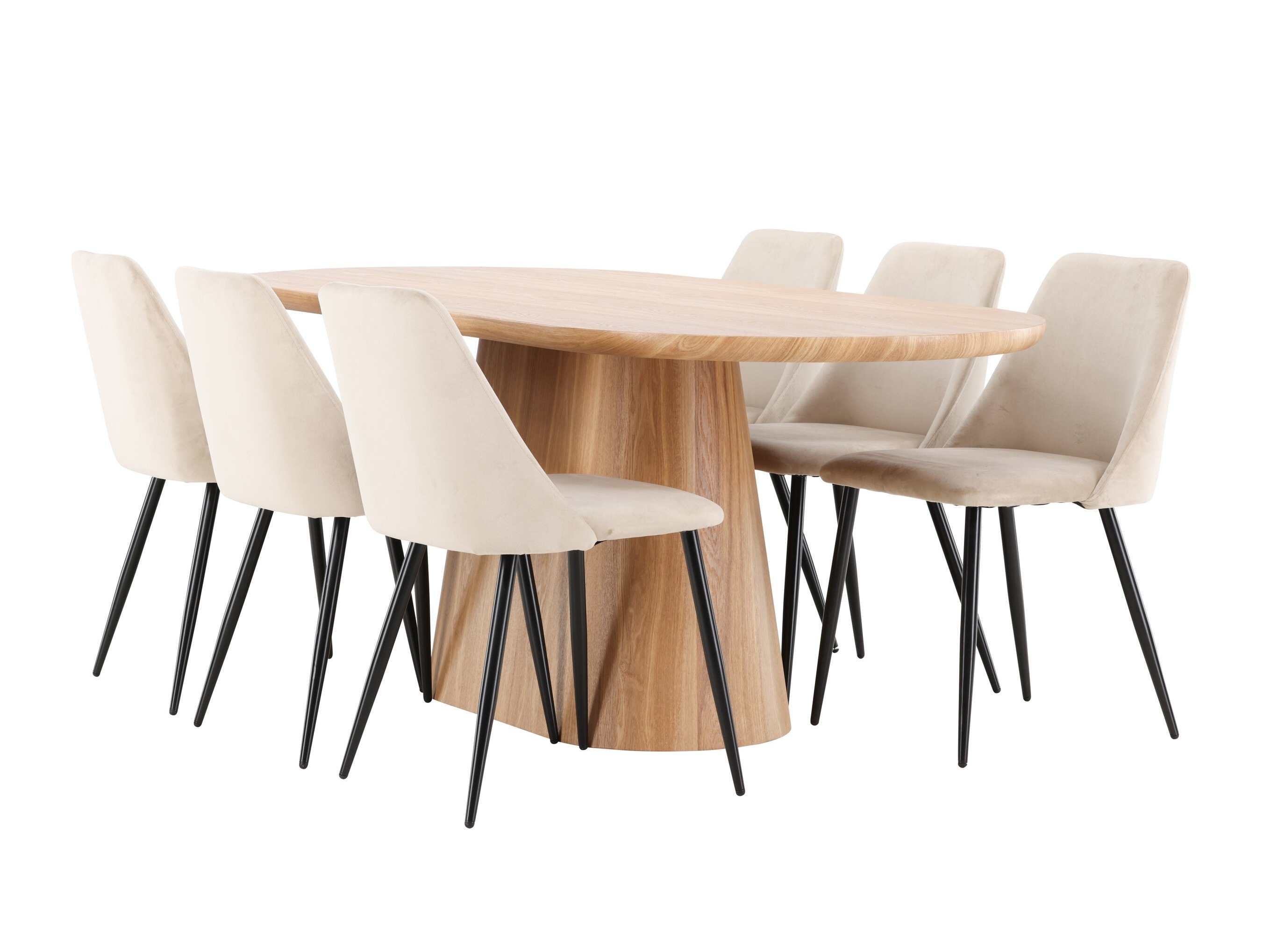 Conjunto de mesas y sillas para comedor Dallas 5339