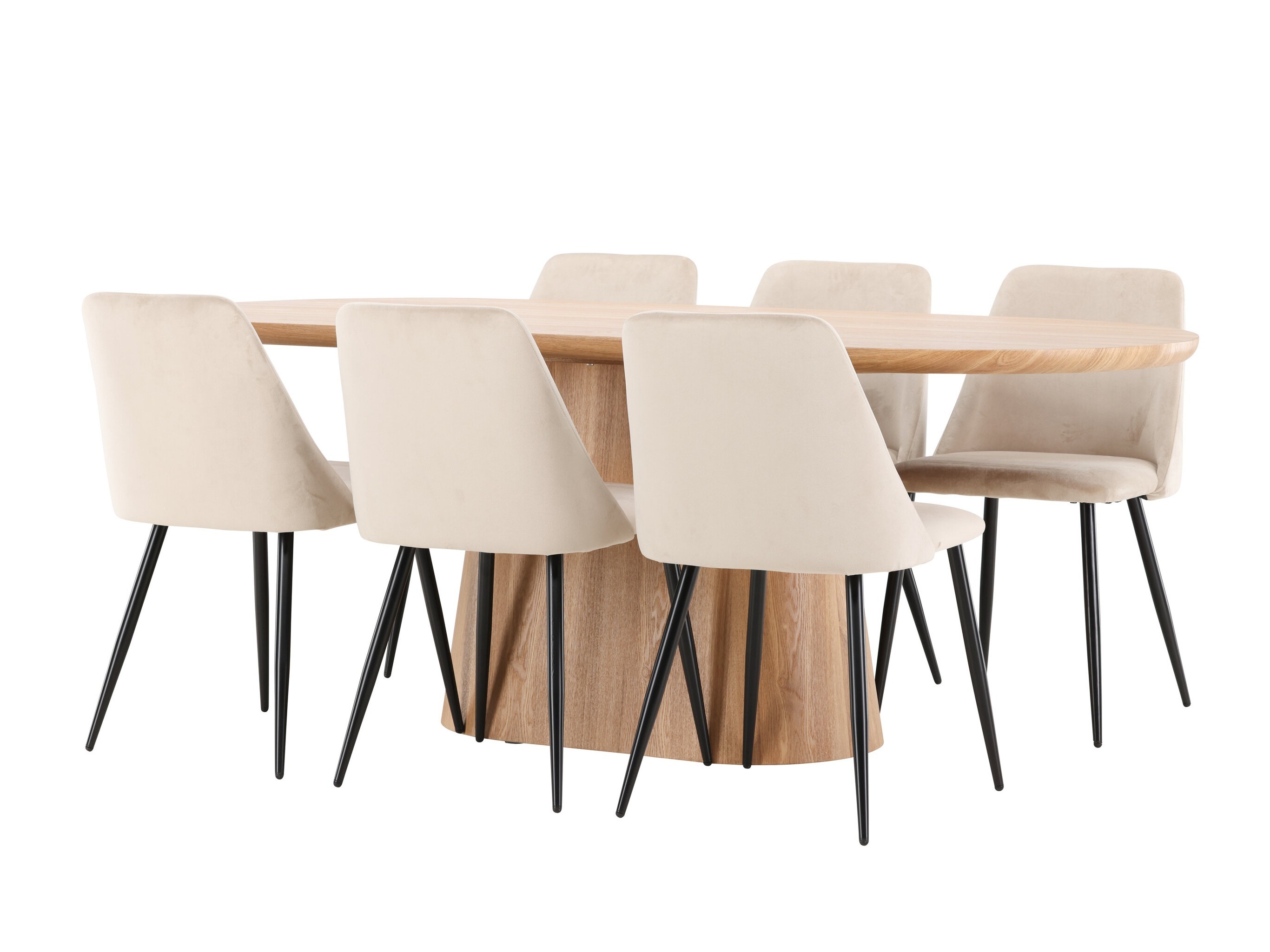 Conjunto de mesas y sillas para comedor Dallas 5339