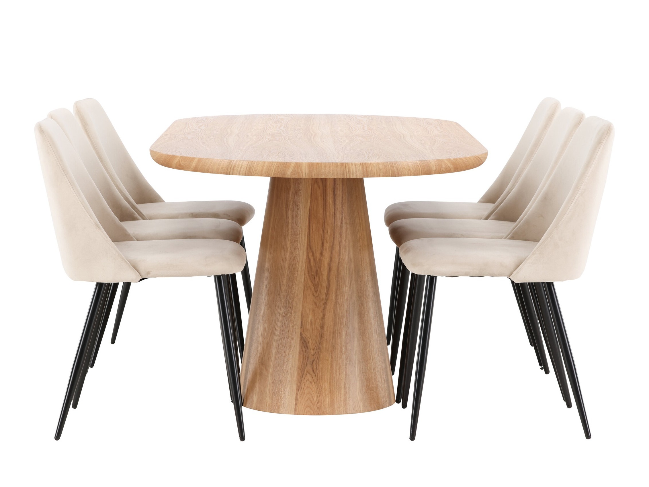 Conjunto de mesas y sillas para comedor Dallas 5339