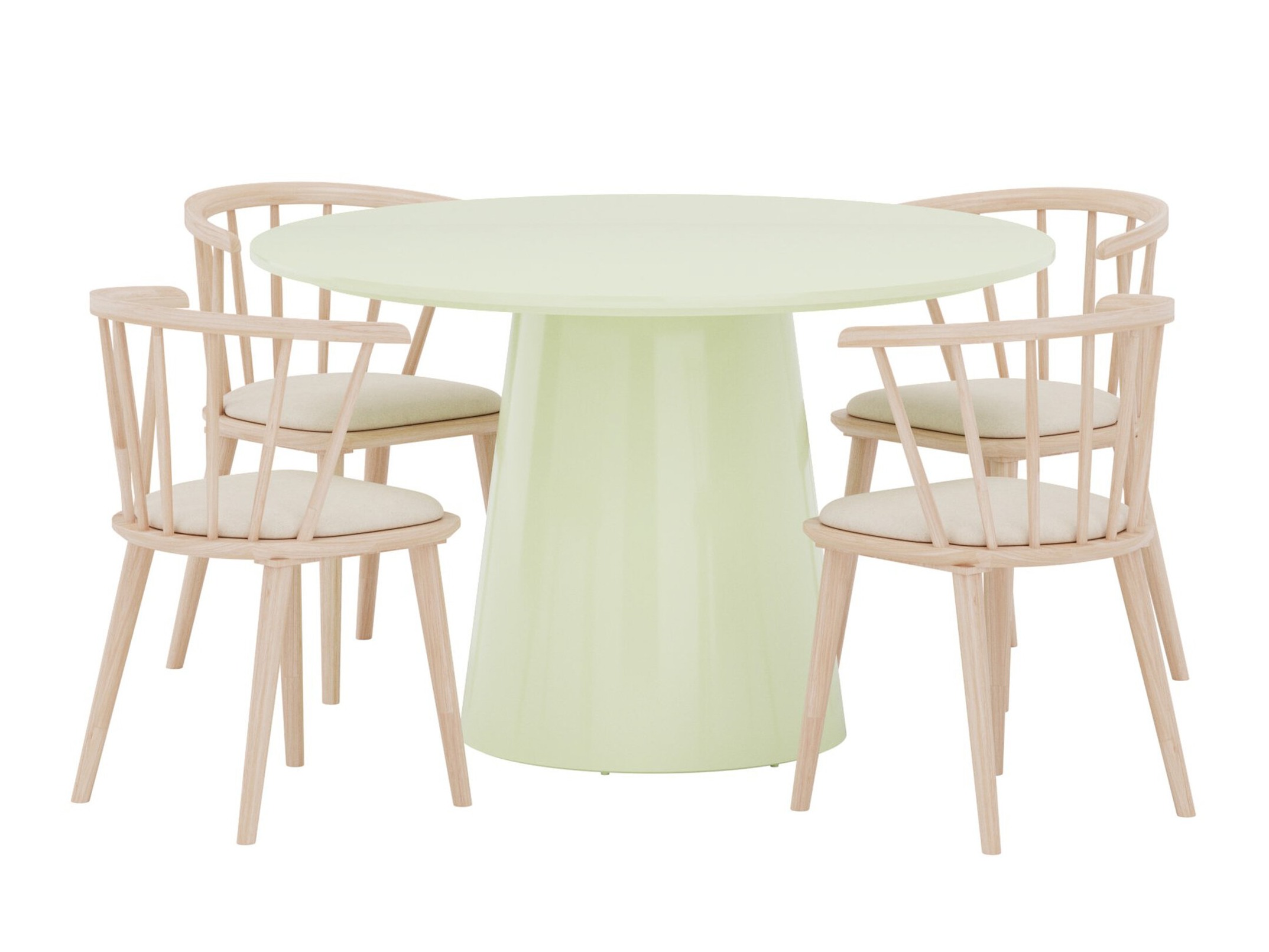 Conjunto de mesas y sillas para comedor Dallas 5341