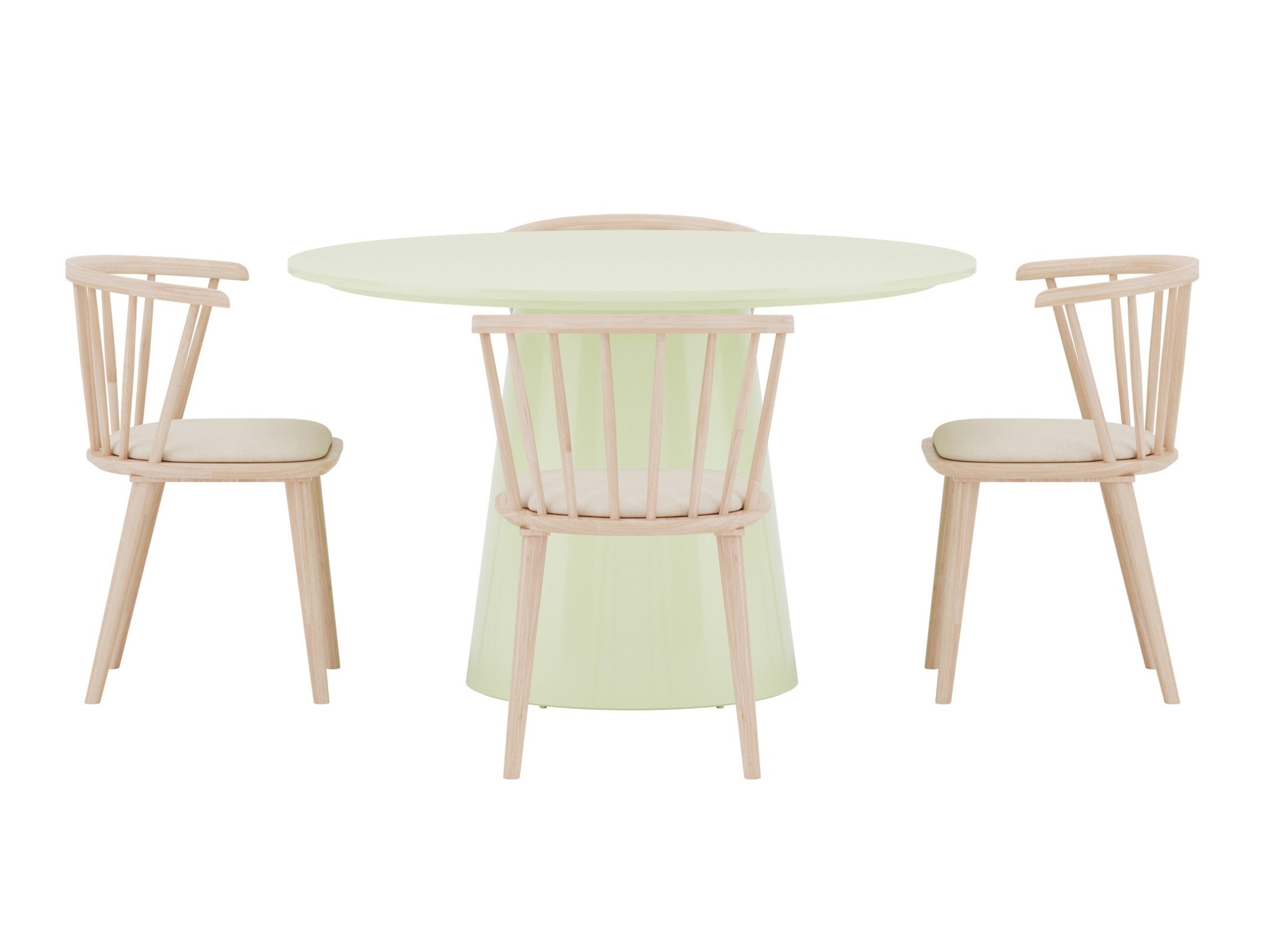 Conjunto de mesas y sillas para comedor Dallas 5341