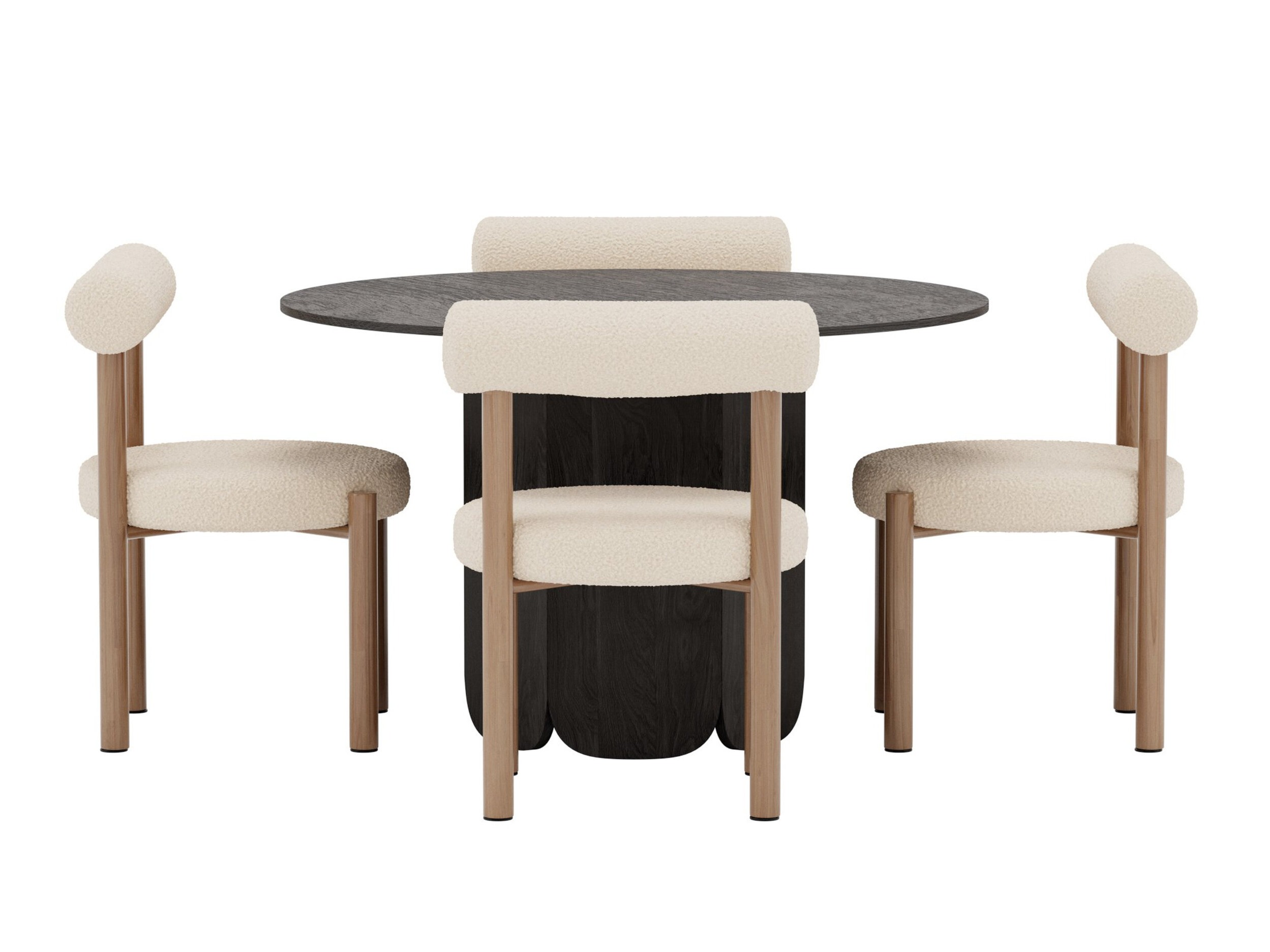 Conjunto de mesas y sillas para comedor Dallas 5342