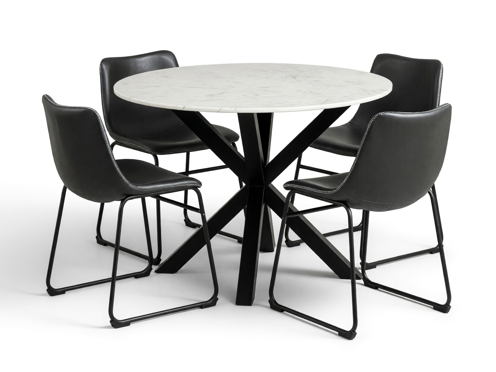 Conjunto de mesas y sillas para comedor Norsica 507