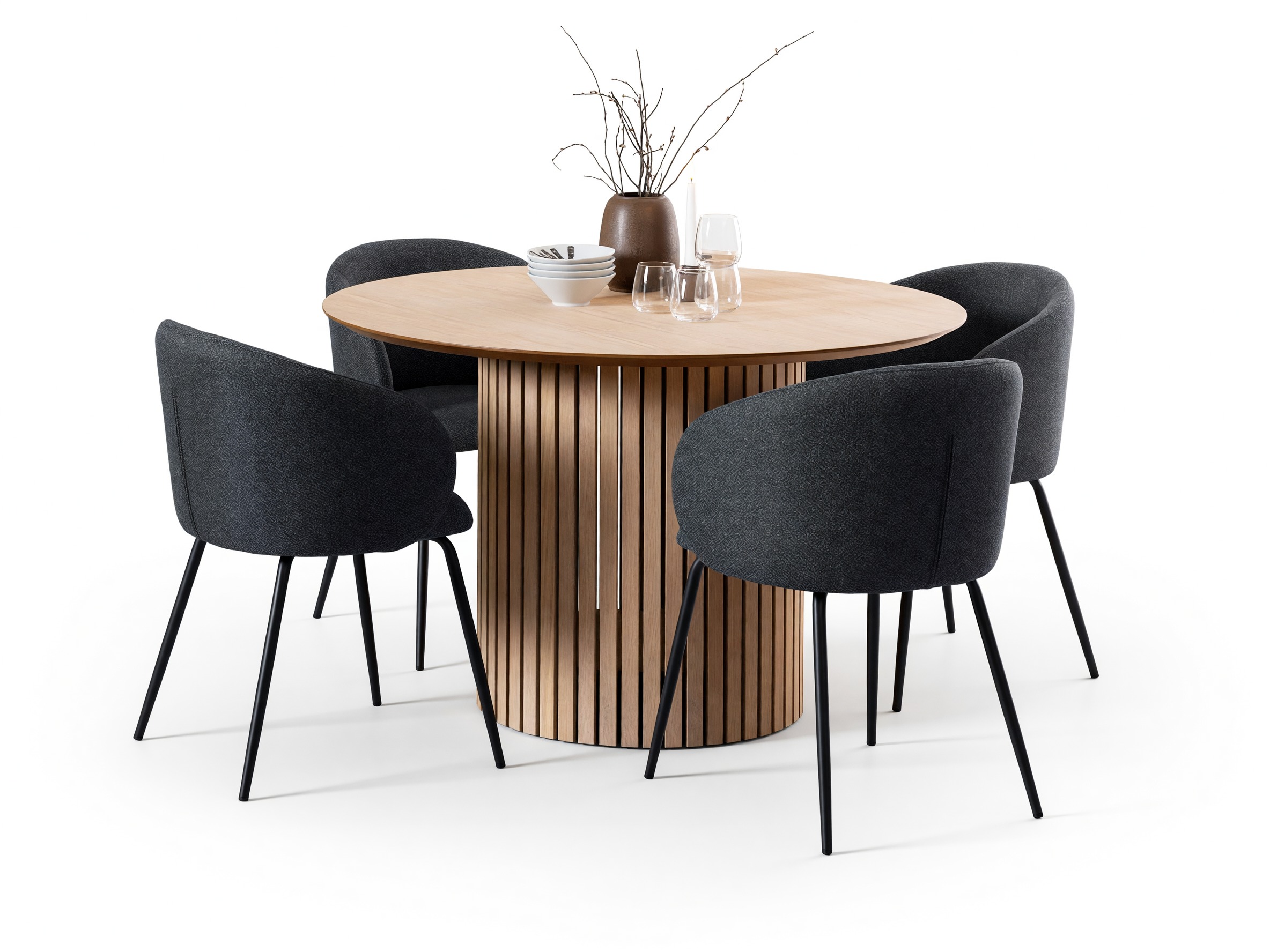 Conjunto de mesas y sillas para comedor Norsica 793