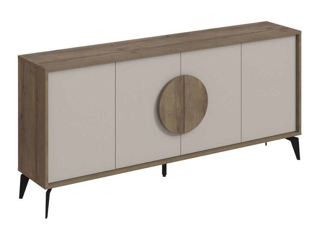 Aparador Kailua 2794 (Beige + Madera oscura)