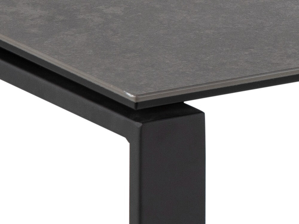 Conjunto mesa de centro Norsica 421 (Gris oscuro + Negro)