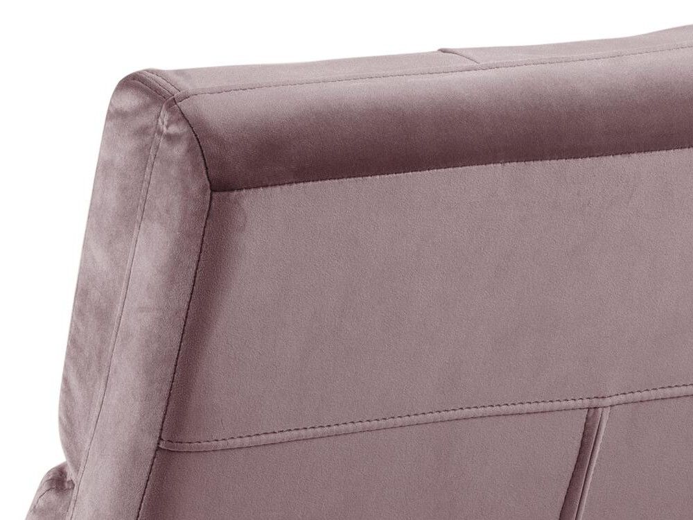Sillón Norsica 370 (Rosa Dusty + Negro)