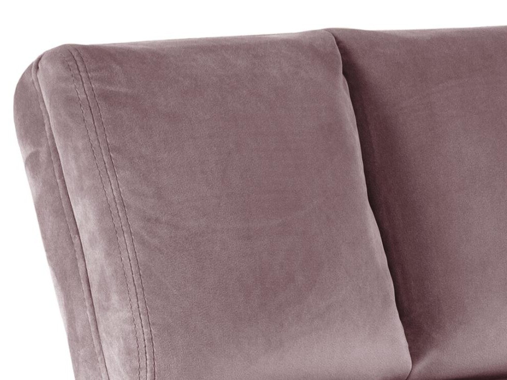 Sillón Norsica 370 (Rosa Dusty + Negro)