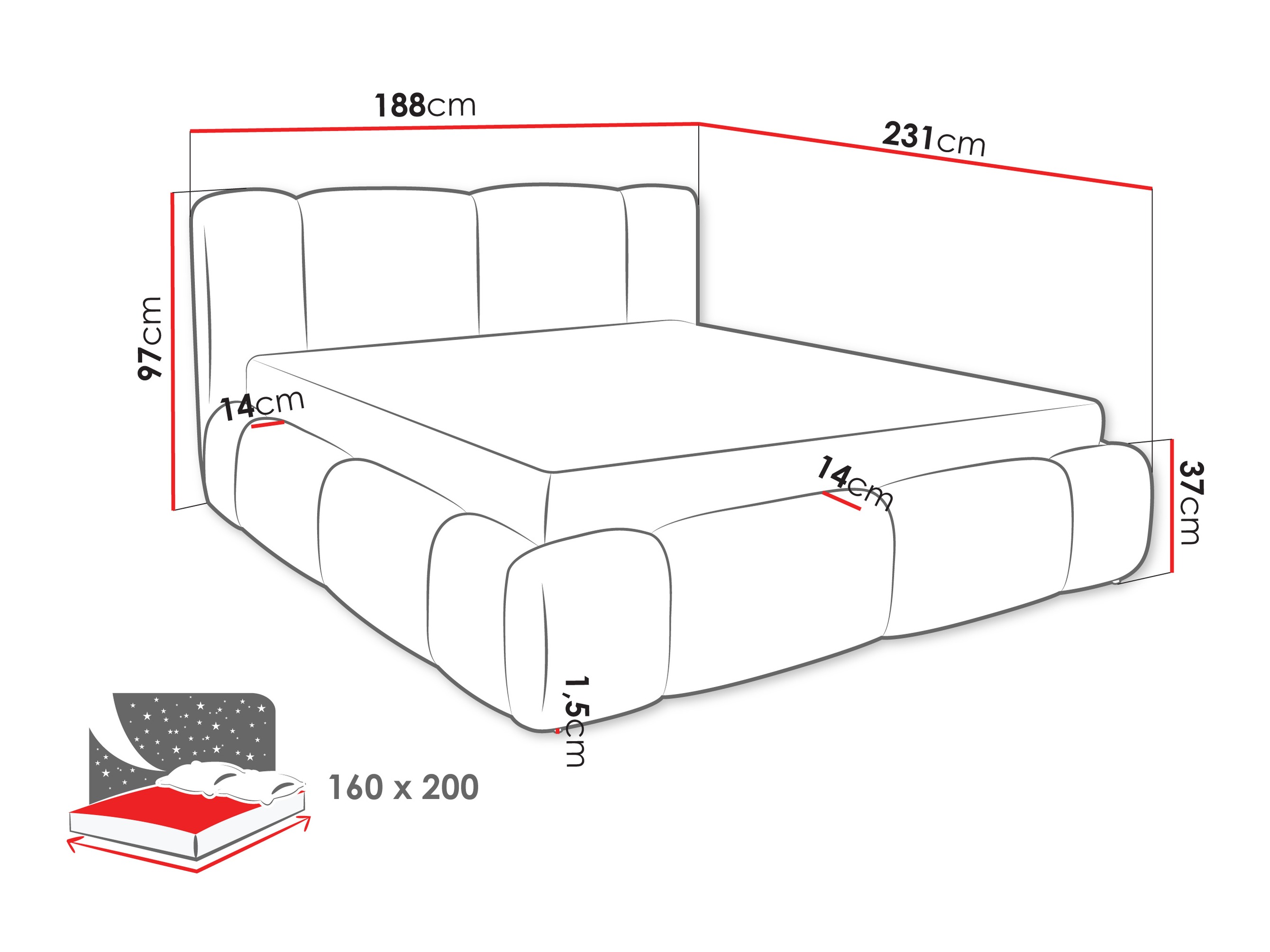 Cama Margaris (Lambi 11)