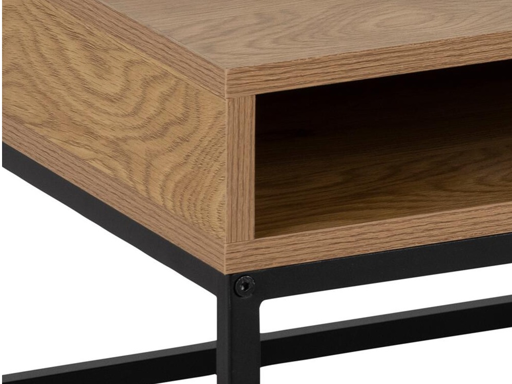 Mesa de centro Norsica 477 (Roble salvaje + Negro)