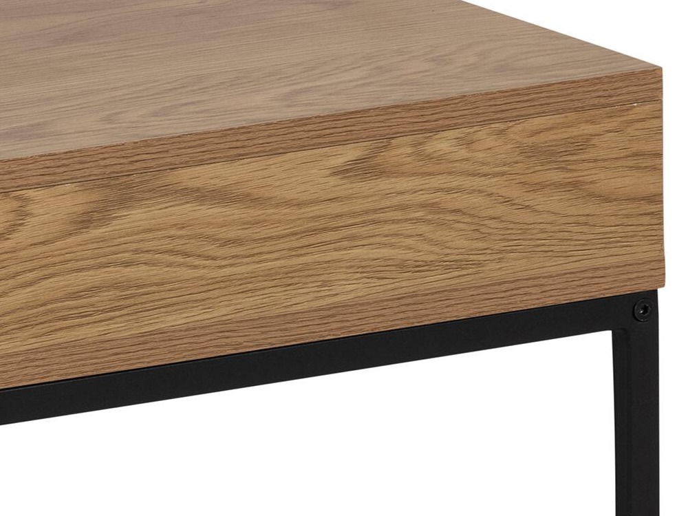 Mesa de centro Norsica 477 (Roble salvaje + Negro)