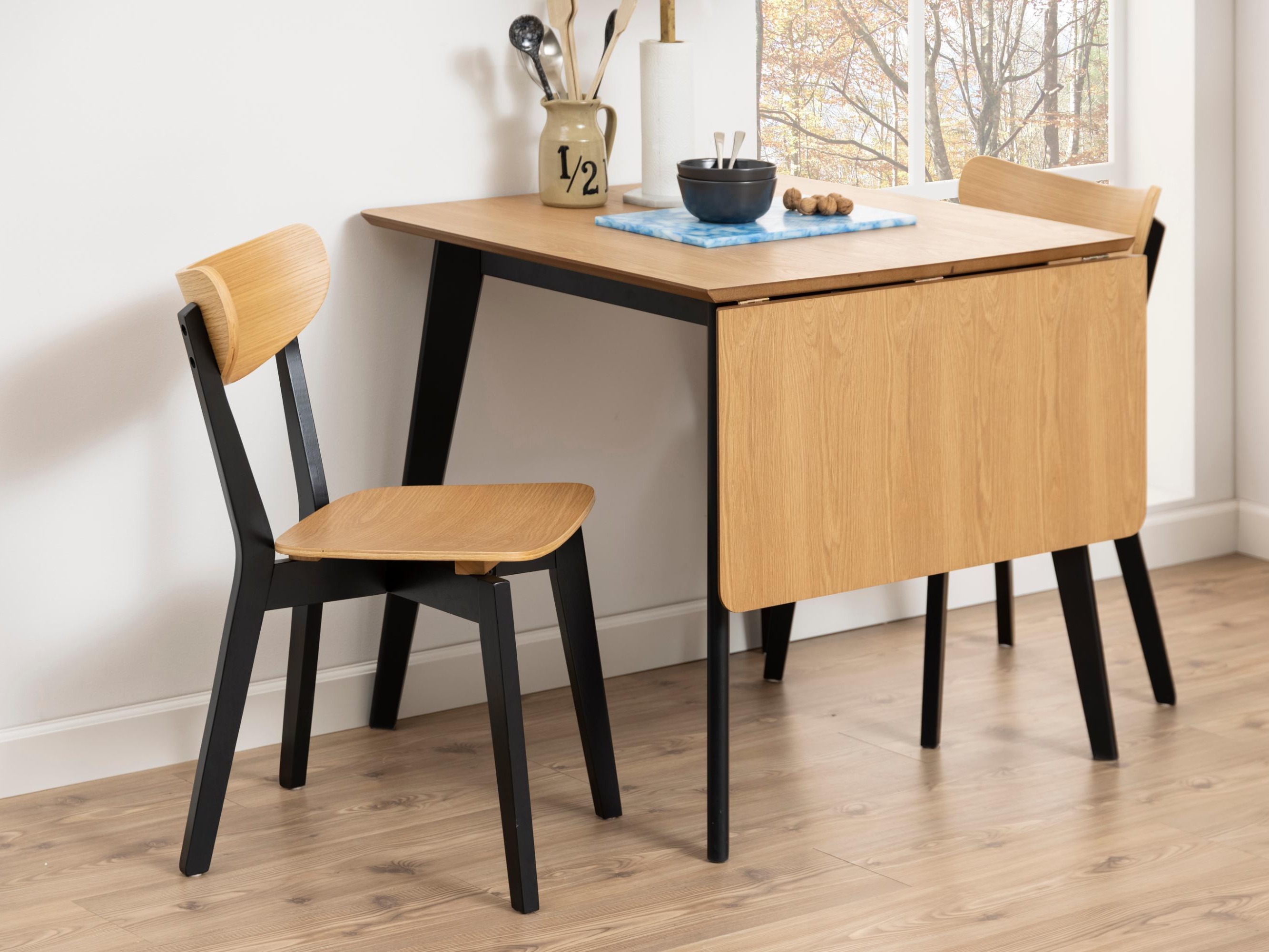Mesa Norsica 484 (Roble salvaje + Negro)
