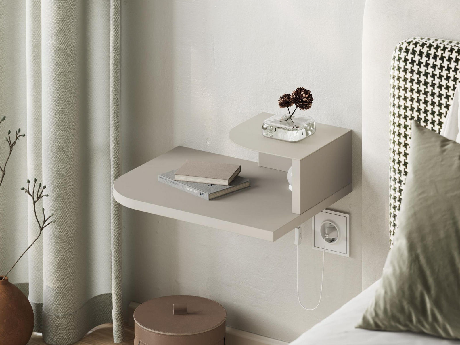 Mesilla de noche Kailua 2800 (Beige)