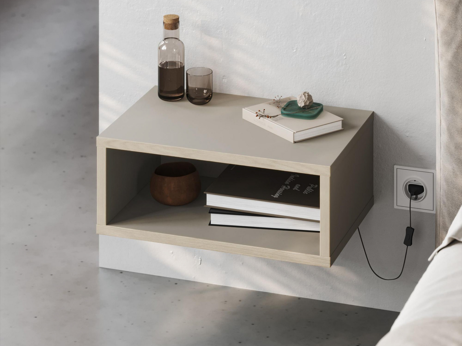 Mesilla de noche Kailua 2806 (Beige)