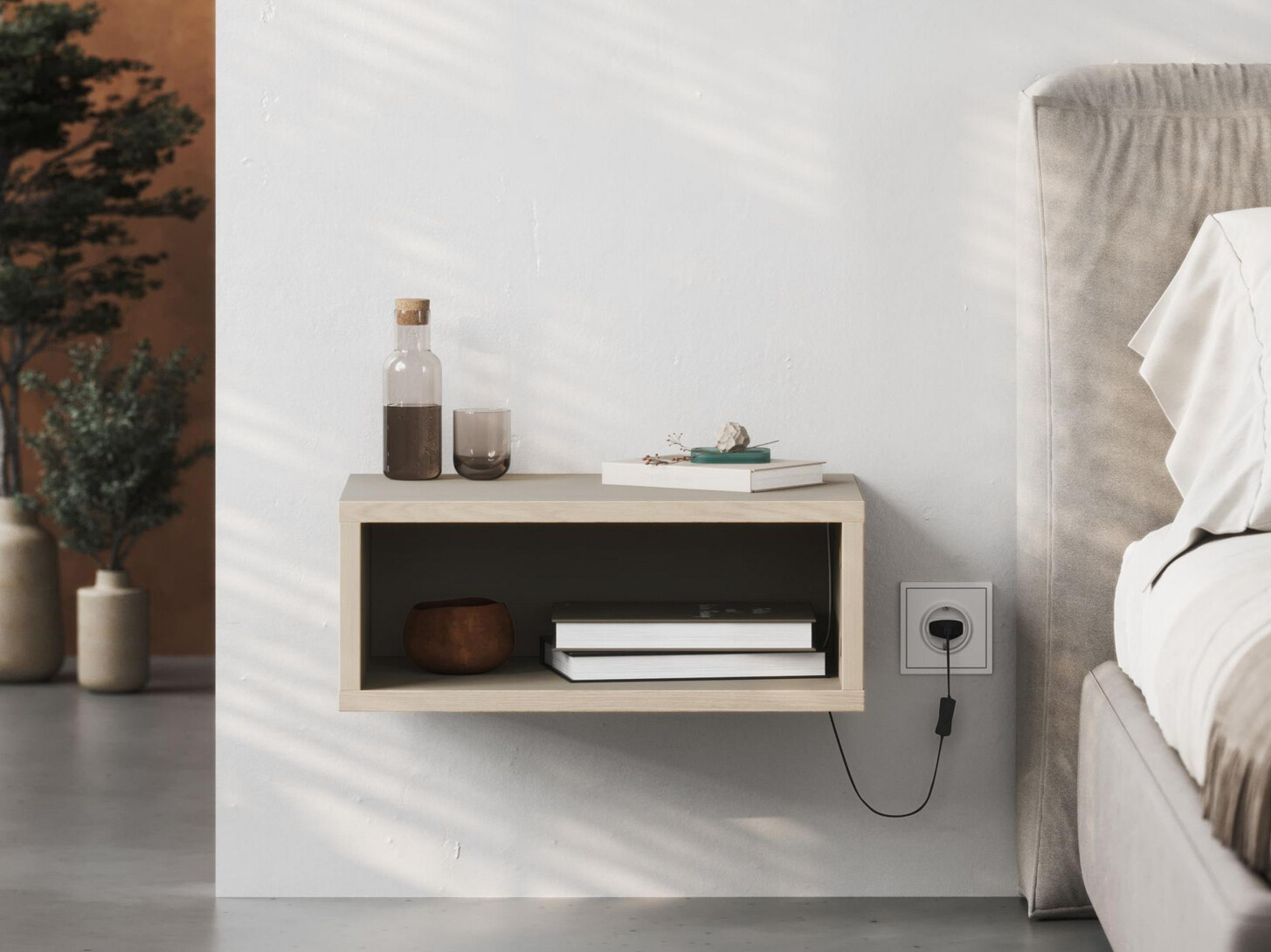 Mesilla de noche Kailua 2806 (Beige)