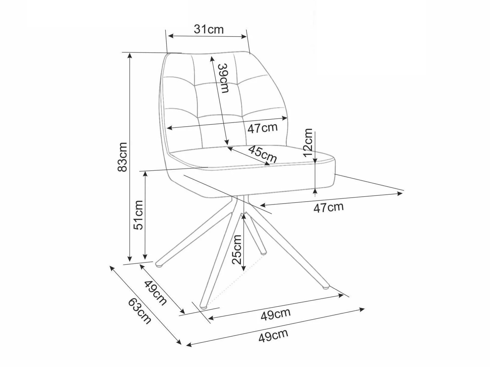 Silla Detroit 974 (Raven 24)
