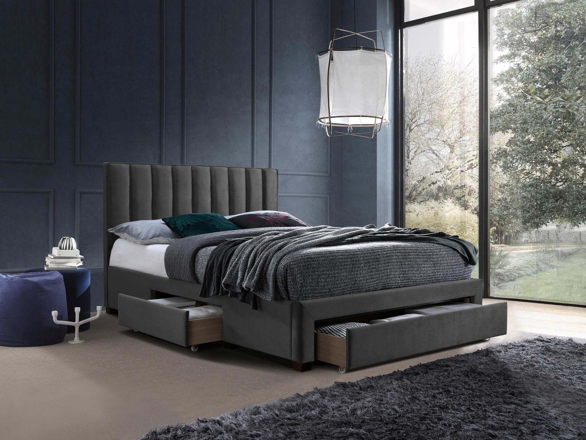 Cama Houston Fides (Gris)