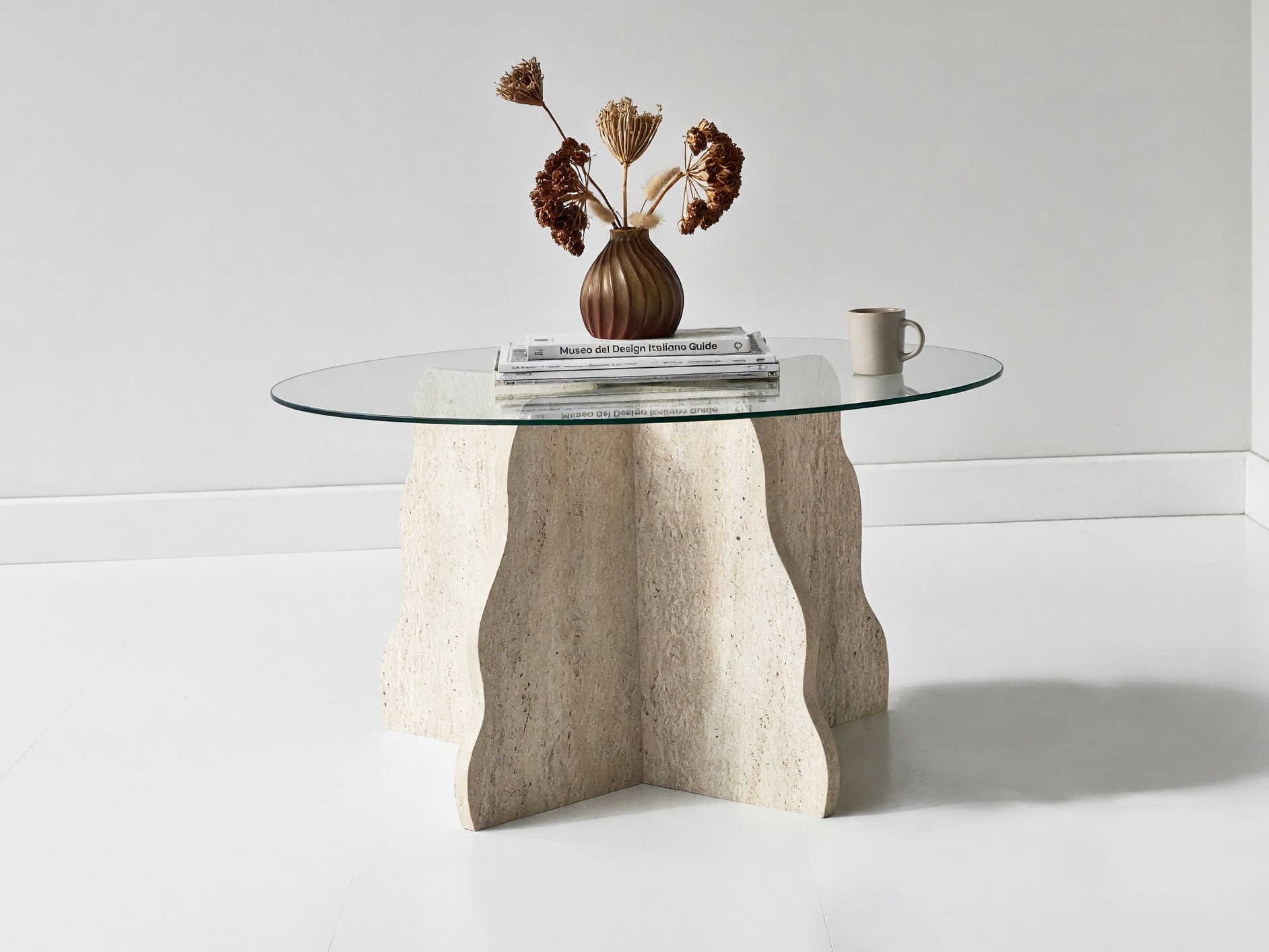 Mesa de centro Kailua 2809 (Travertino claro)
