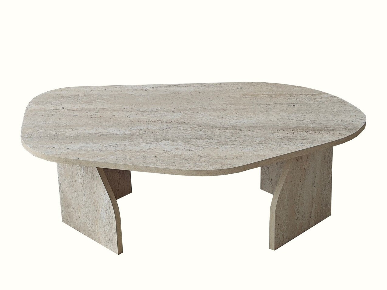 Mesa de centro Kailua 2814 (Travertino claro)