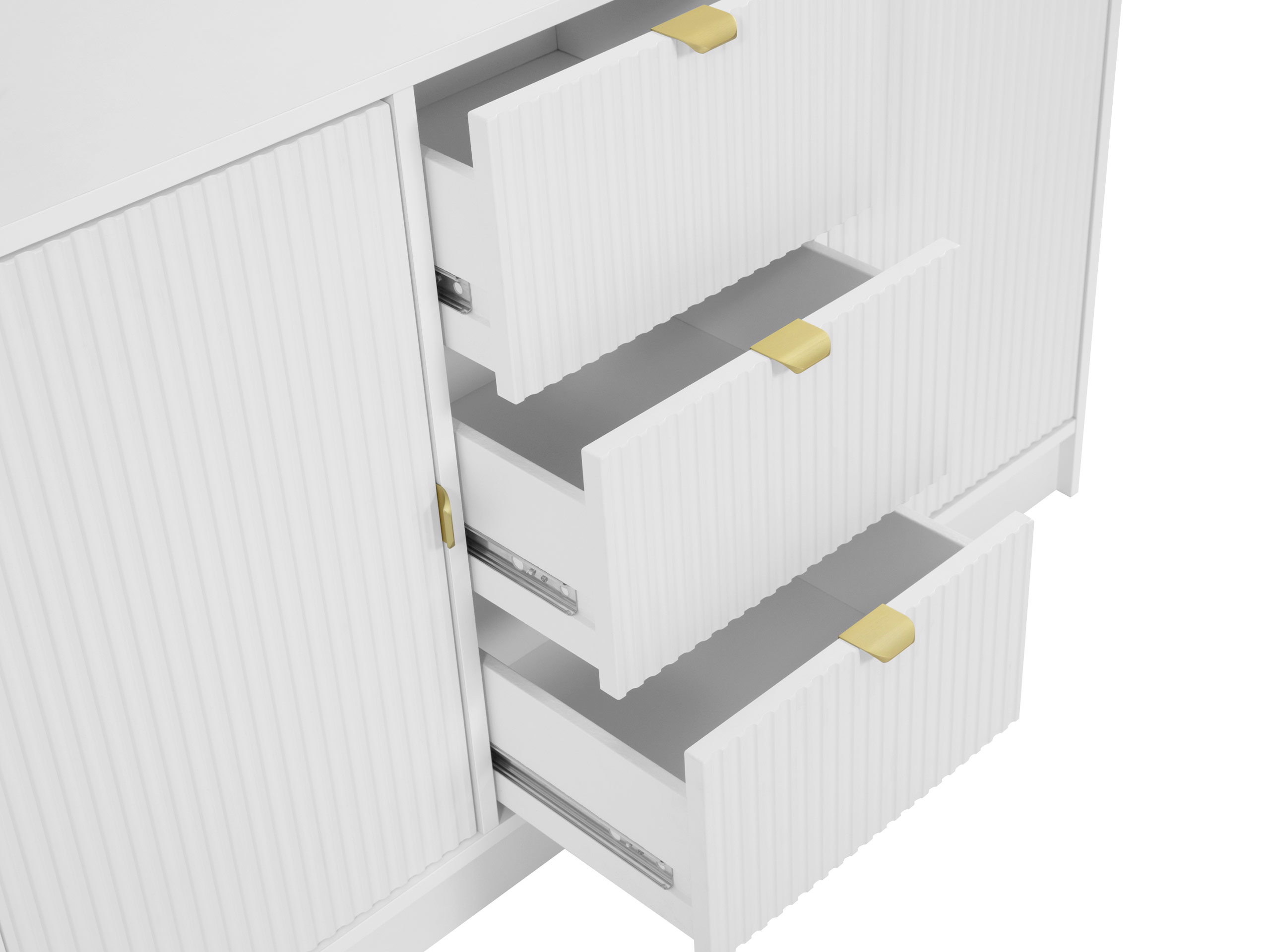 Conjunto de salón Comfivo Papilio I (Blanco)