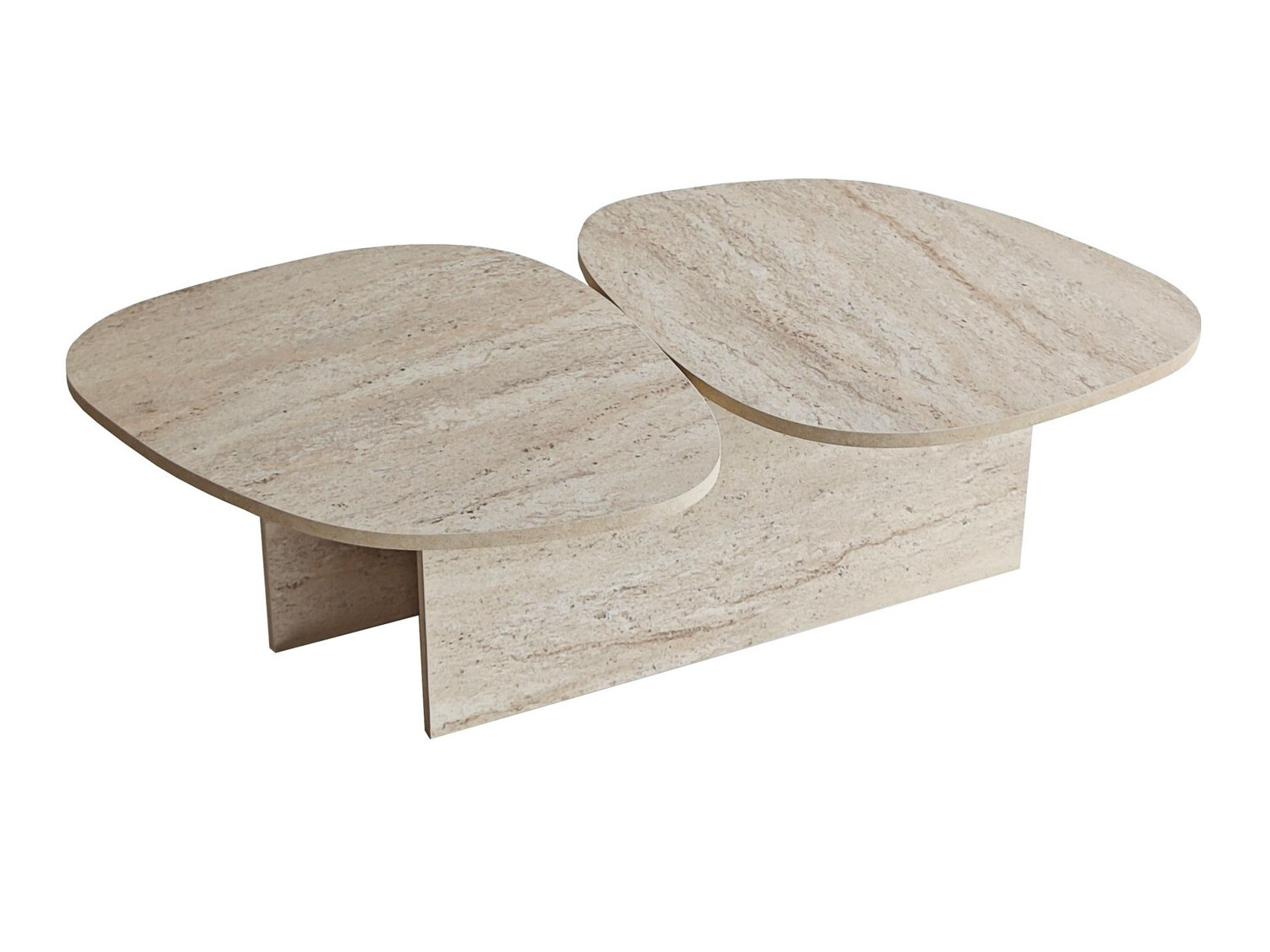 Mesa de centro Kailua 2815 (Travertino claro)