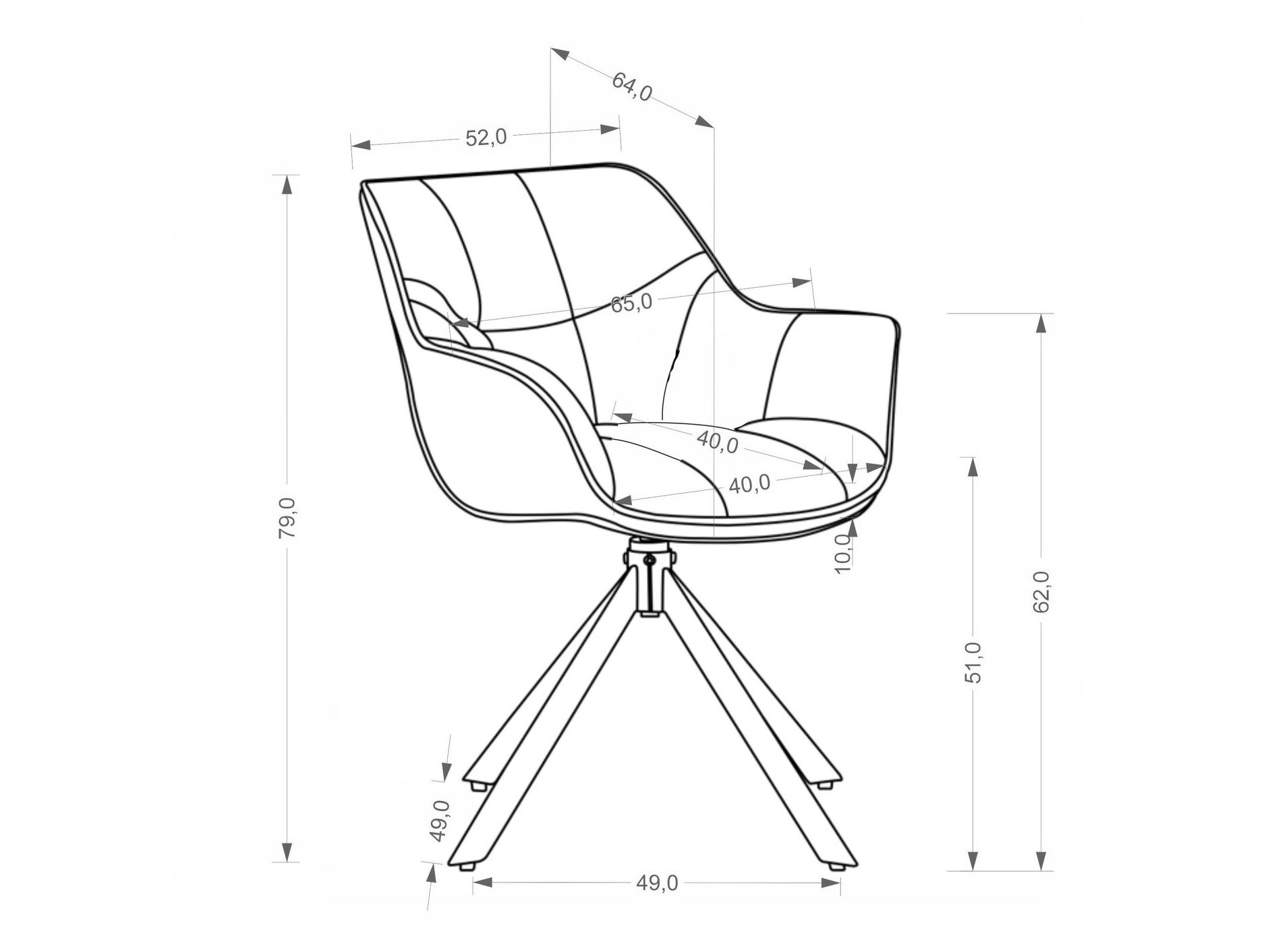 Silla Houston 2155 (Mavel 14)