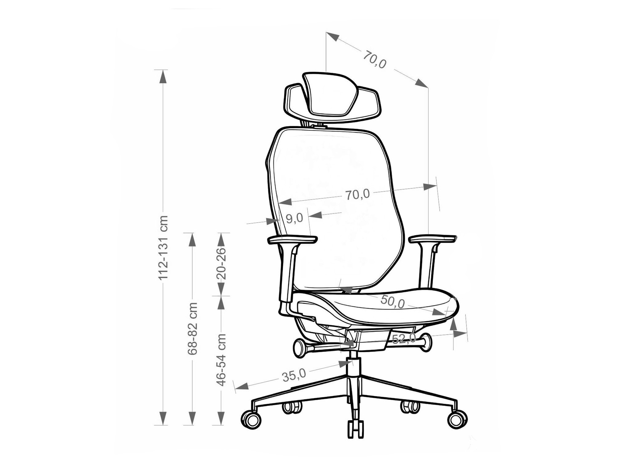 Silla de oficina Houston 2161