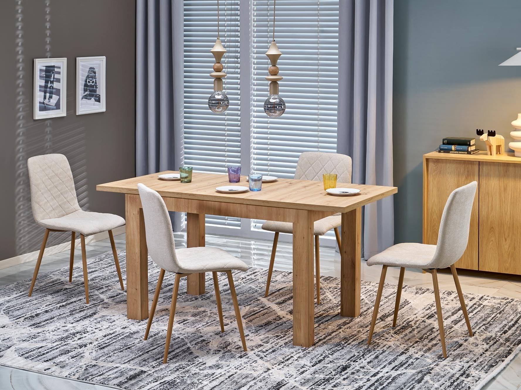 Mesa Houston 2165 (Roble Artisan)
