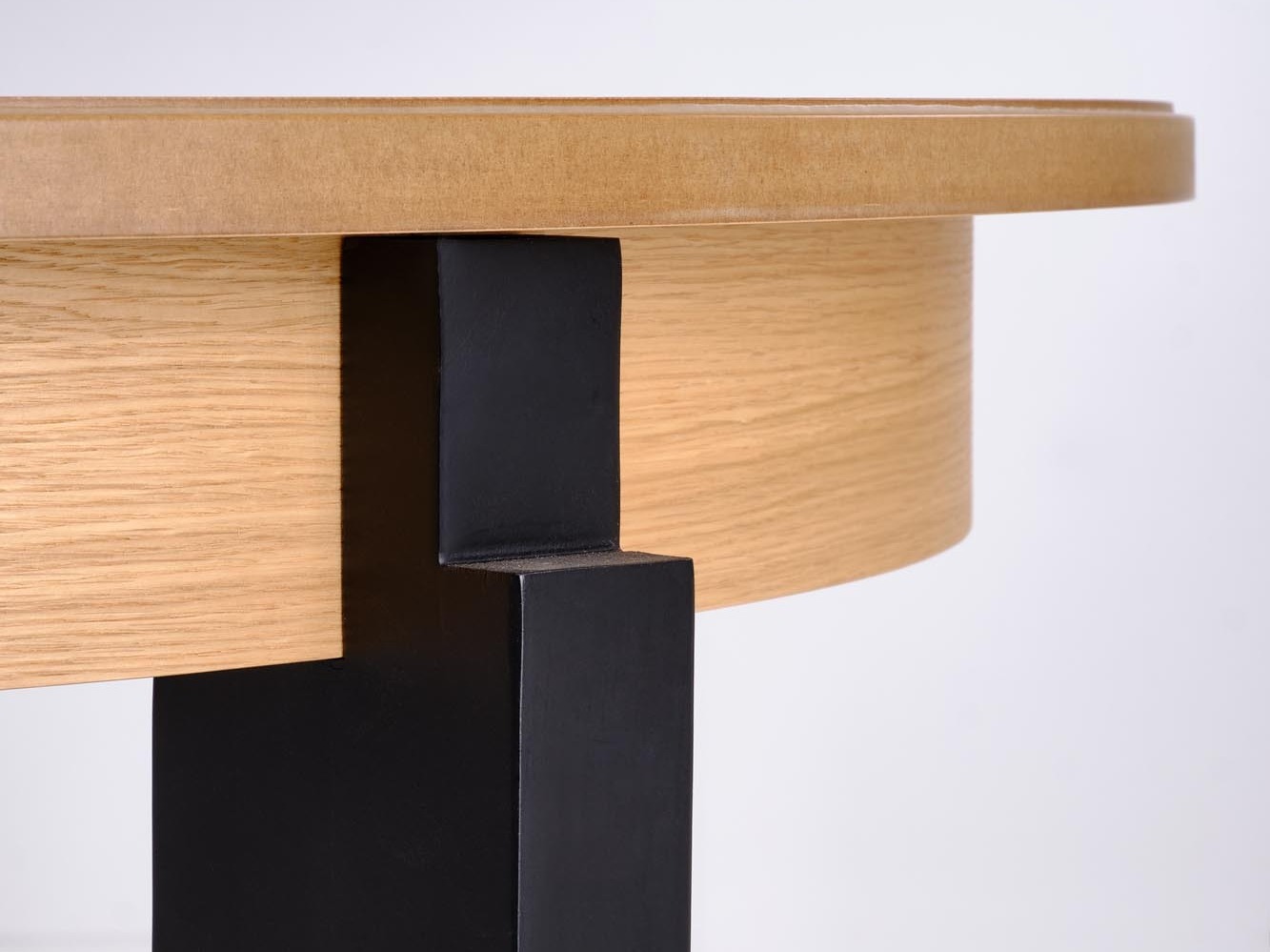 Mesa Houston 785 (Roble + Negro)