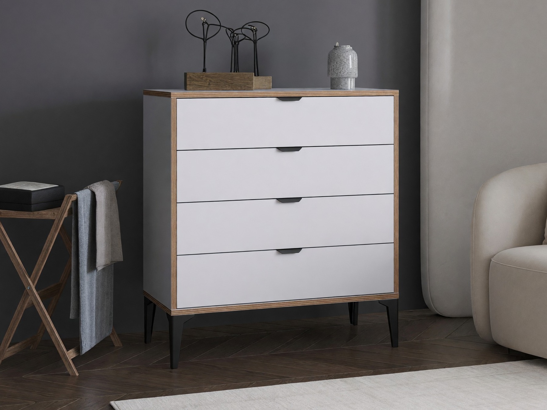 Cómoda Elbtalu 108 (Blanco)
