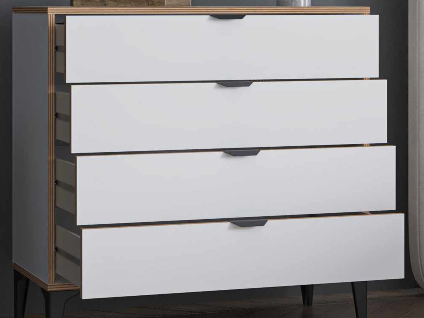 Cómoda Elbtalu 108 (Blanco)
