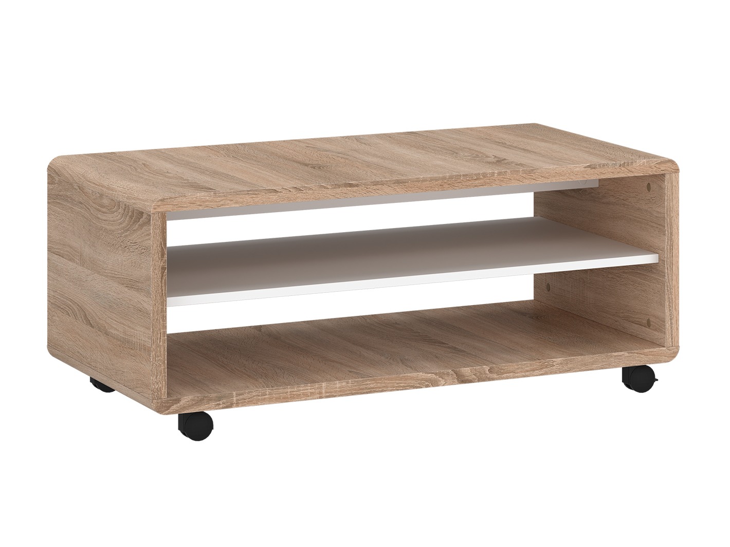 Mesa de centro Ontario 239 (Roble Sonoma + Blanco)