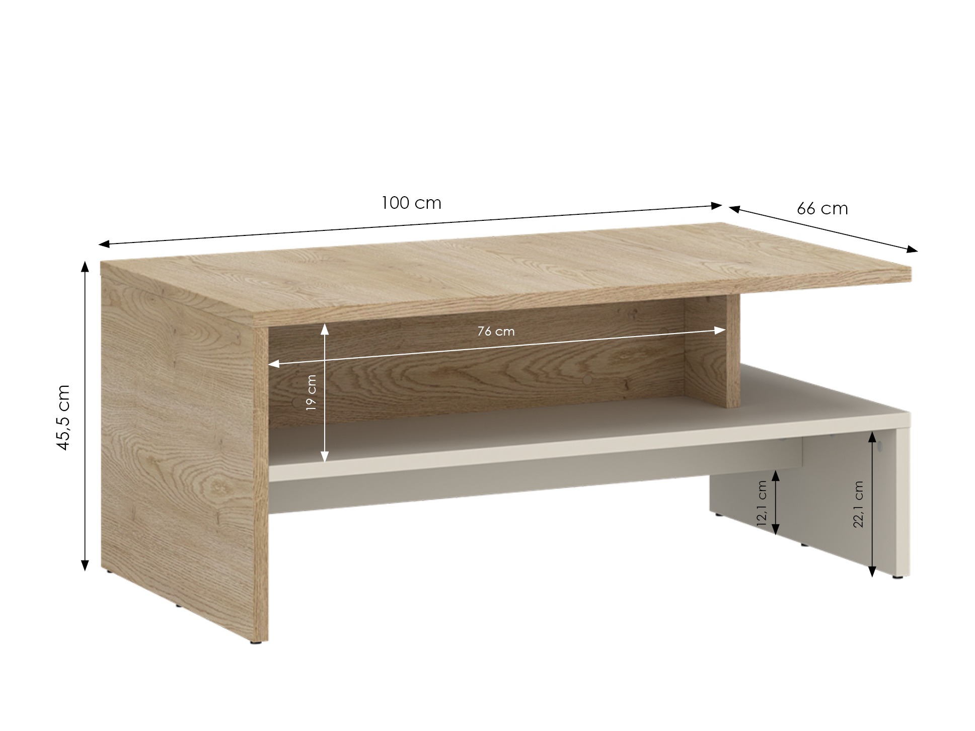 Mesa de centro Avicoro 100