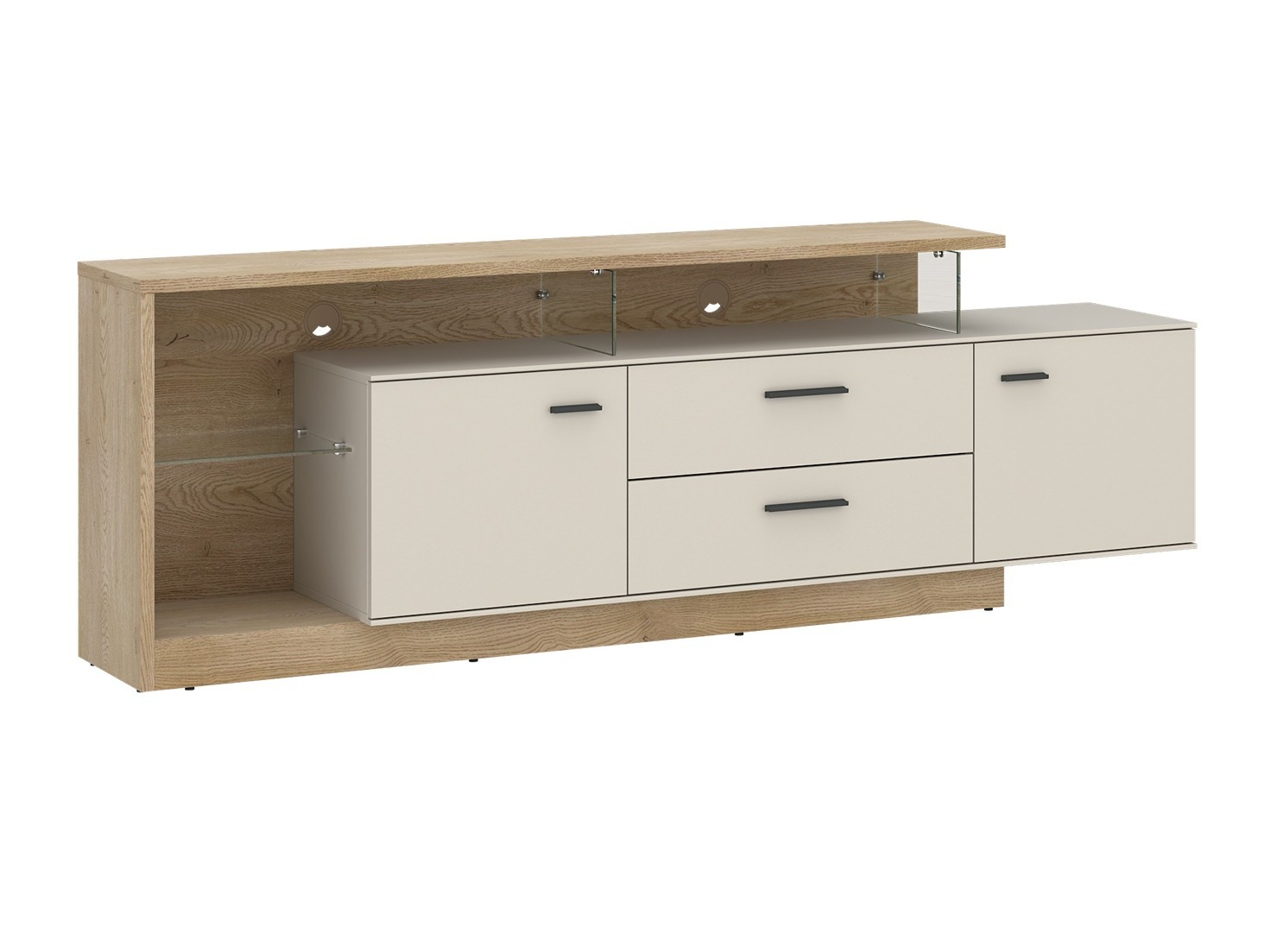 Mueble TV Avicoro 106 (Roble Sonoma + Cachemira)