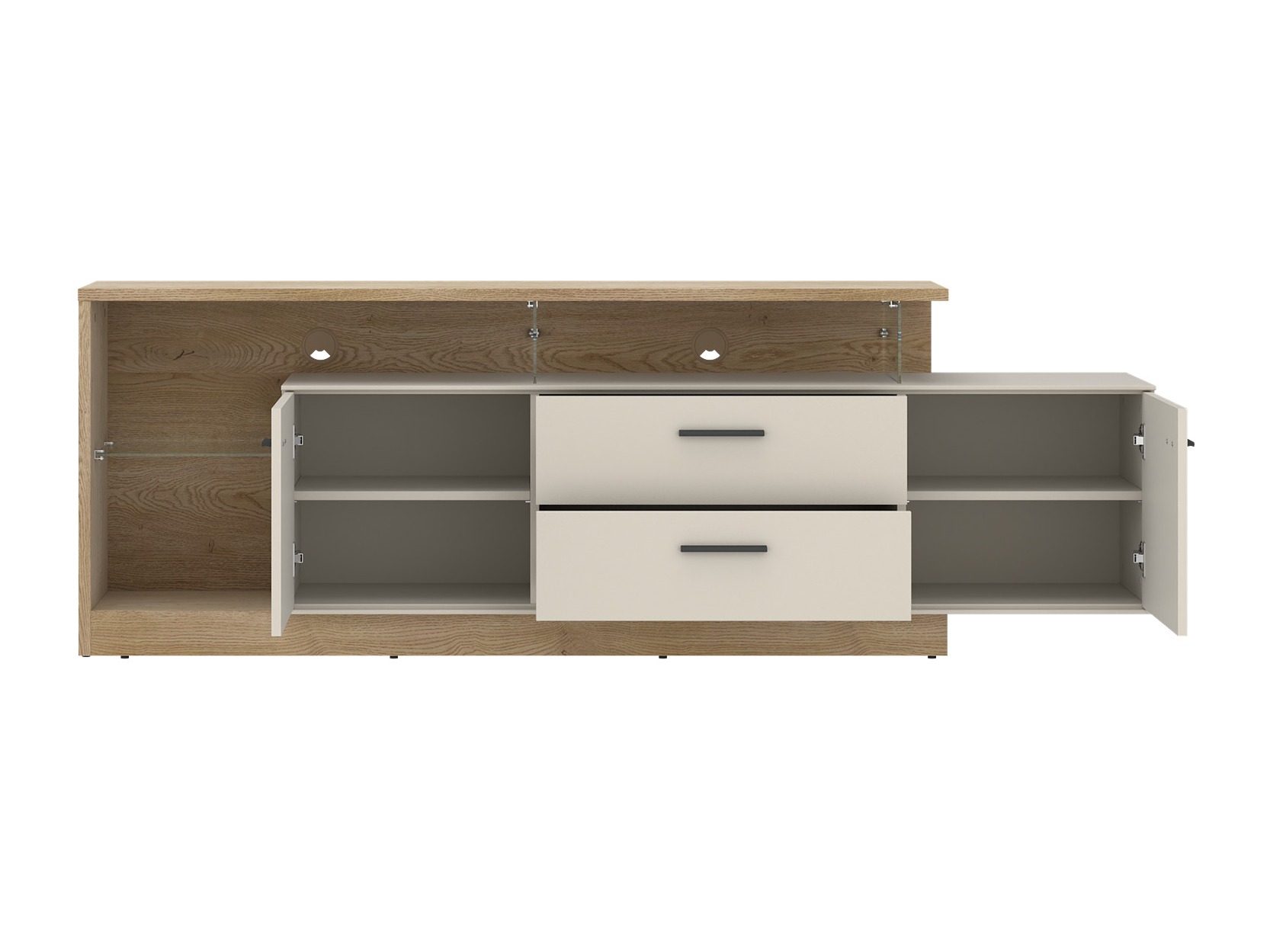 Mueble TV Avicoro 106 (Roble Sonoma + Cachemira)